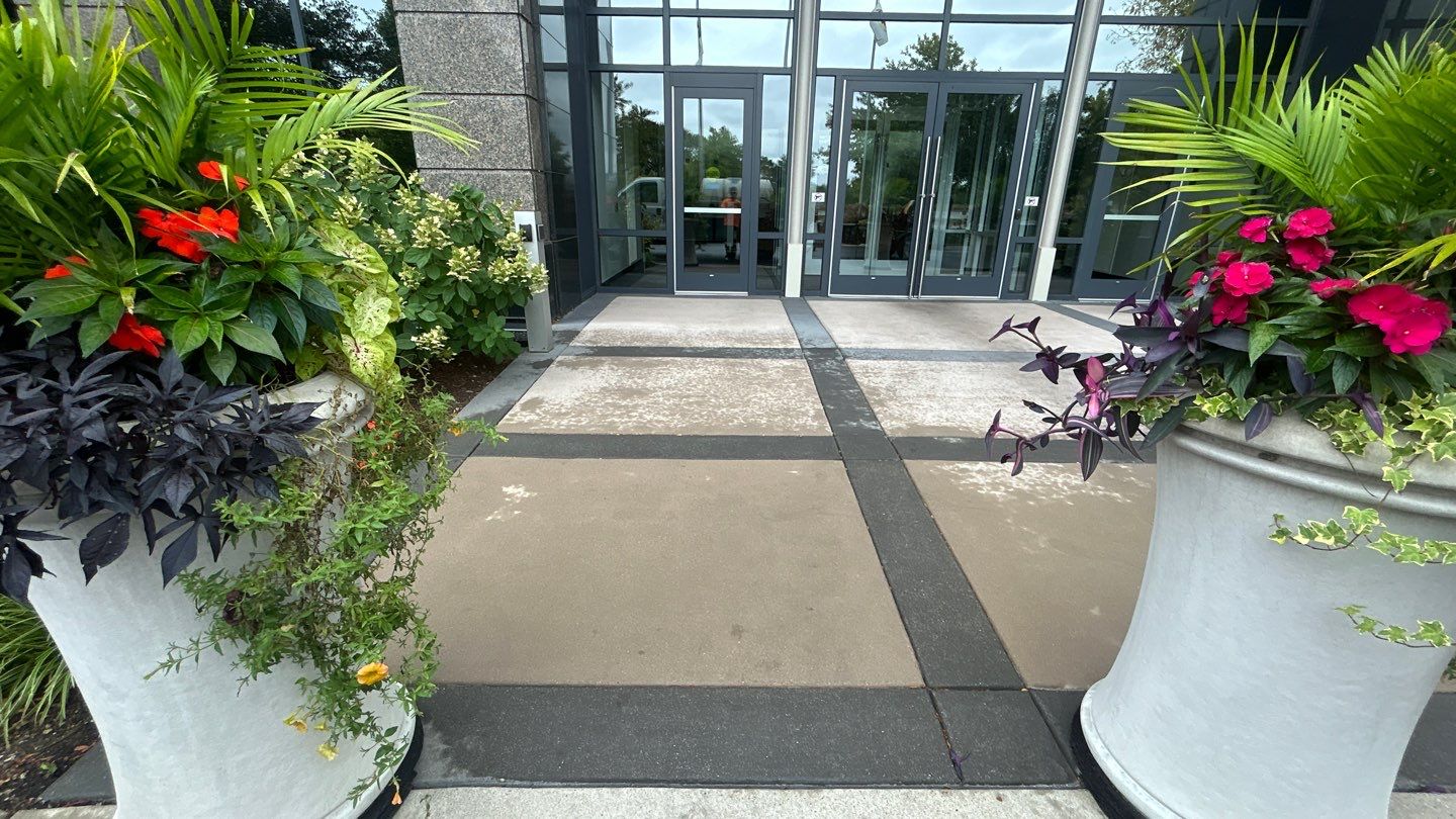 Commercial Concrete Surface Cleaning by Northern Power Washing LLC.