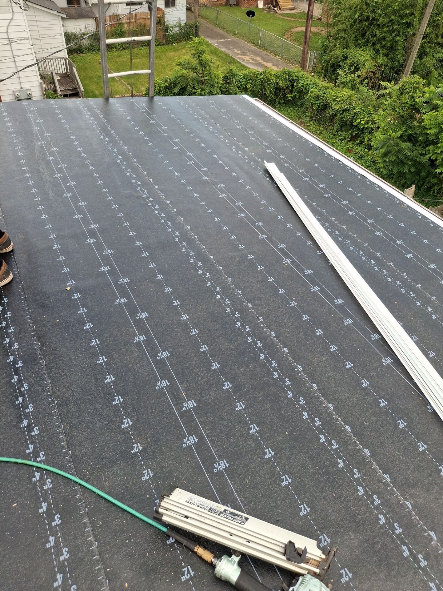 Residential Roofing Installation using GAF Timberline HDZ Shakewood by Rainstoppers Roofing