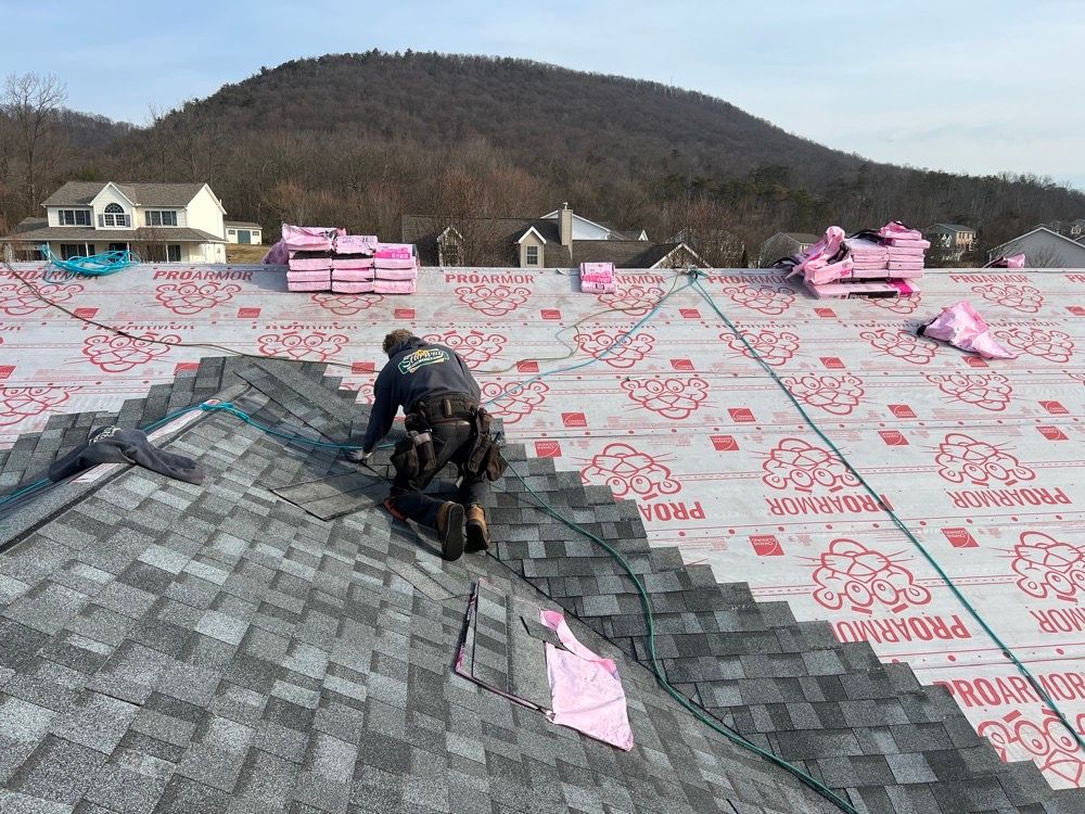 Roof replacement in Bellefonte, PA using Owens Corning Duration shingles by Starway Roof Systems
