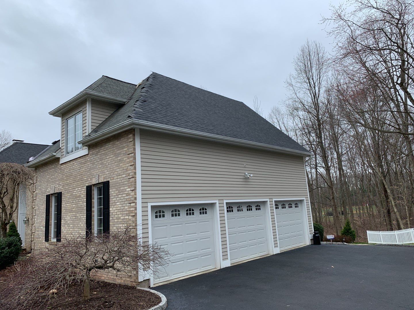 Residential Roofing Installation using Owens Corning TruDefinition Onyx Black by A Plus Exterior