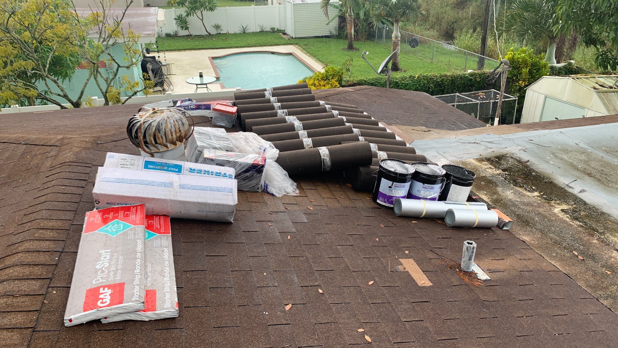 Residential Roofing Installation using GAF by BLUES BROTHERS ROOFING