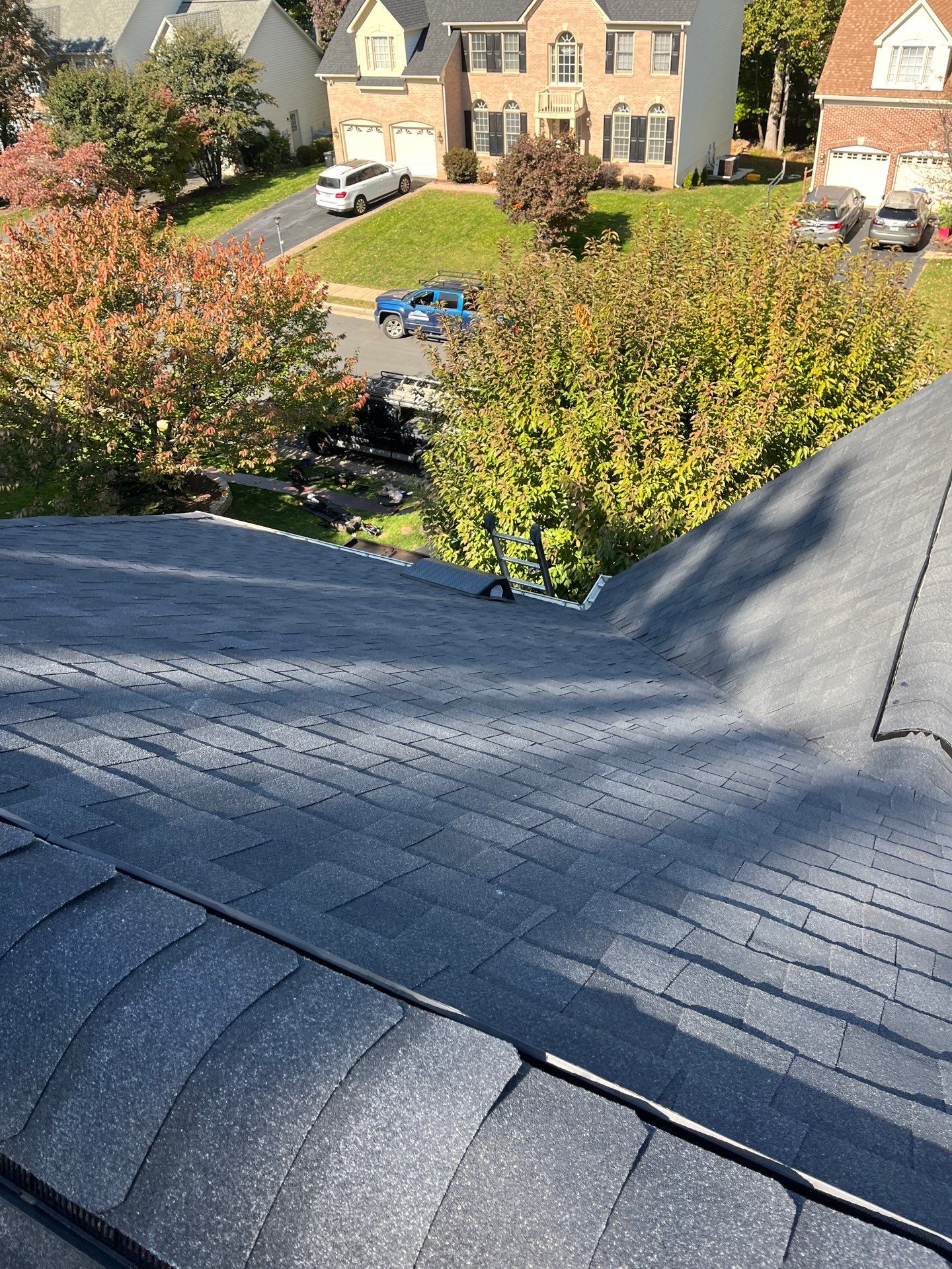 Burke: Residential Roof Replacement with CertainTeed Landmark Pro Designer Shingles in Max Def Charcoal Black by RM Banning, Inc.