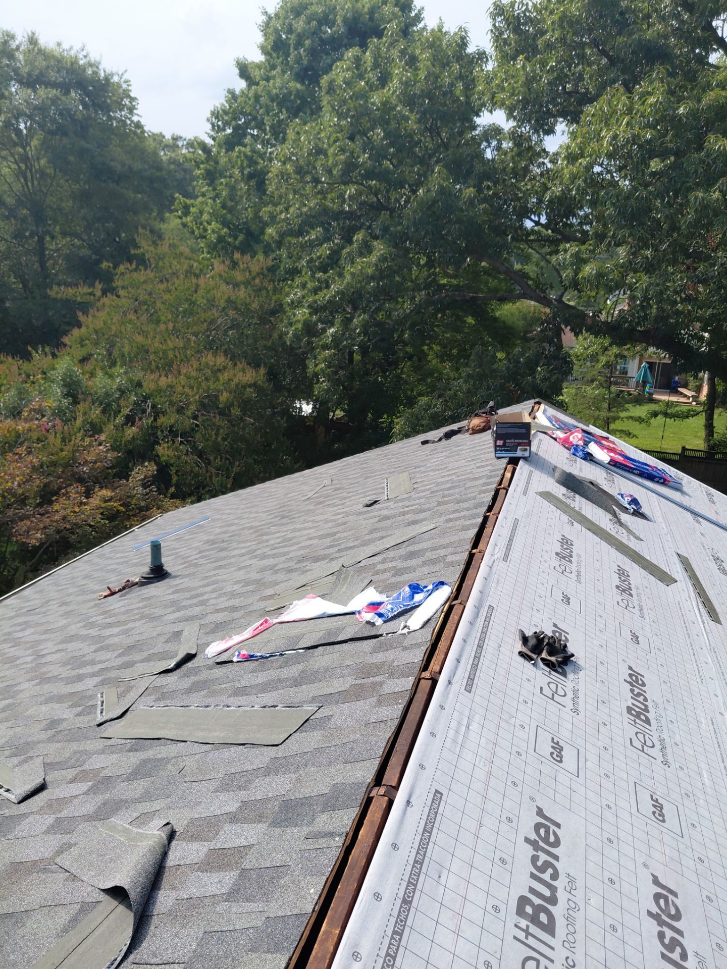 Alexandria: Residential Roof Replacement with GAF Timberline HDZ in Nantucket Morning by RM Banning, Inc.