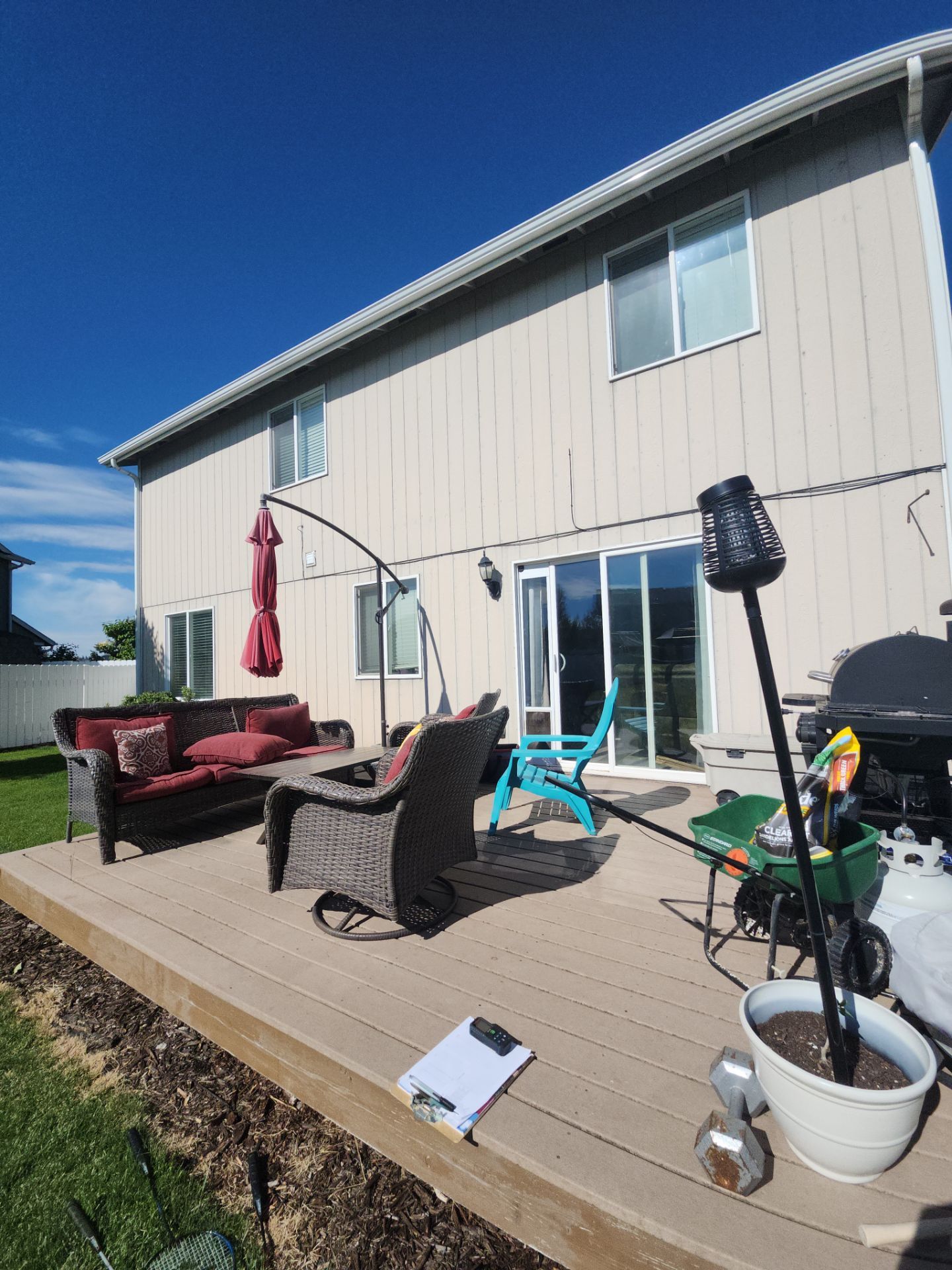 Exterior Painting Job in Cheney WA by Painter1 Inland Northwest