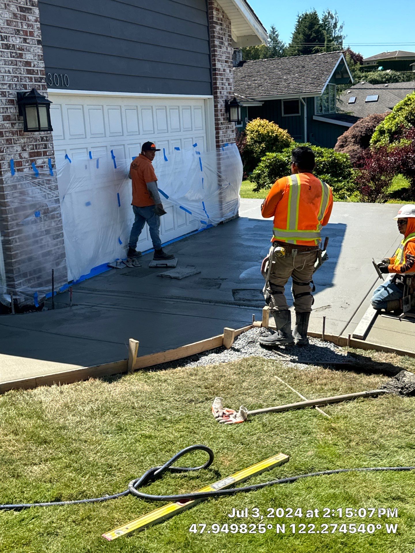 Jacob | Concrete Driveway  by Jireh Asphalt & Concrete Inc 