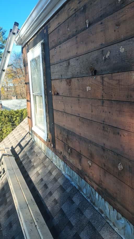 Lexington Complete EPDM Roof with Dormer Cedar Shake & Trim Restoration by Mighty Dog Roofing of Greater Middlesex County