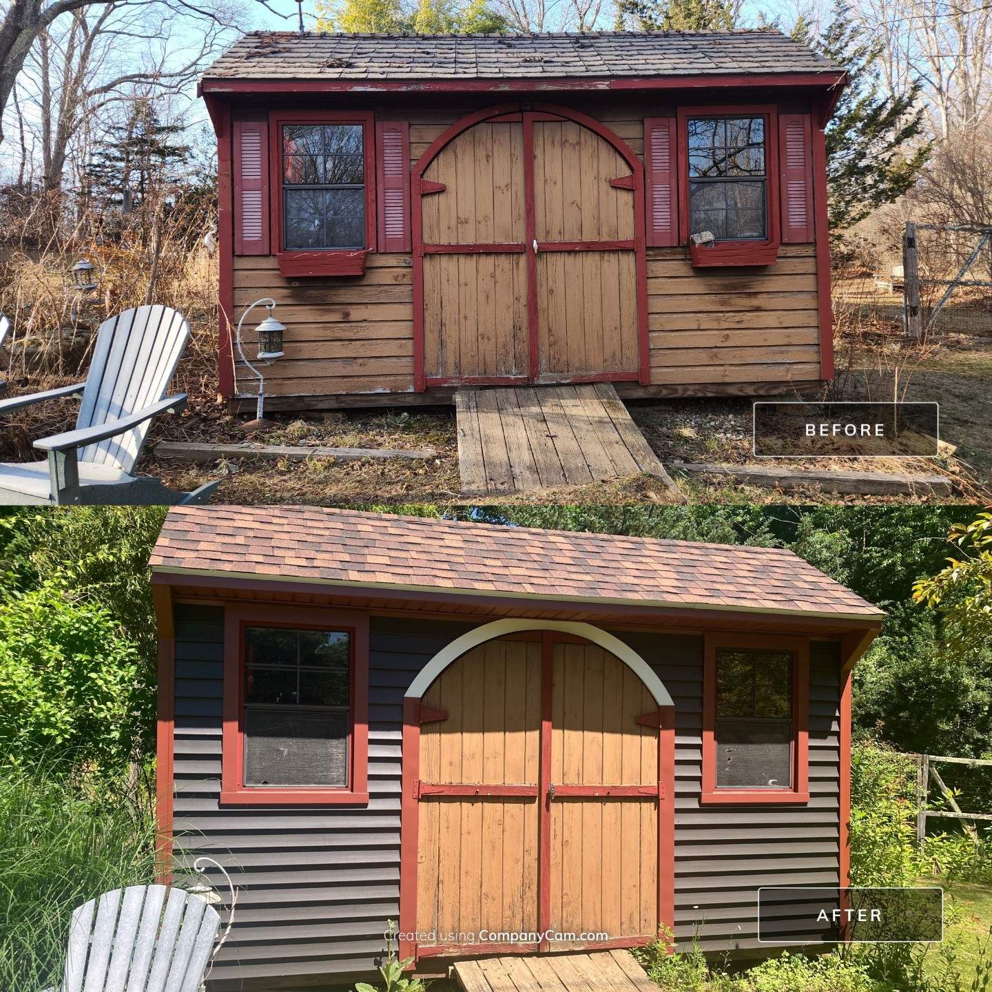 Siding Renewal with Cert. Monogram D/4 x 12'6" clapboard, Slate by DiGiorgi Roofing and Siding Inc