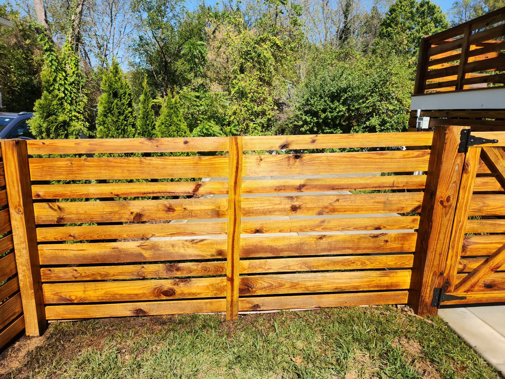 Deck and Fence using Wood Sealant by DuraSeal