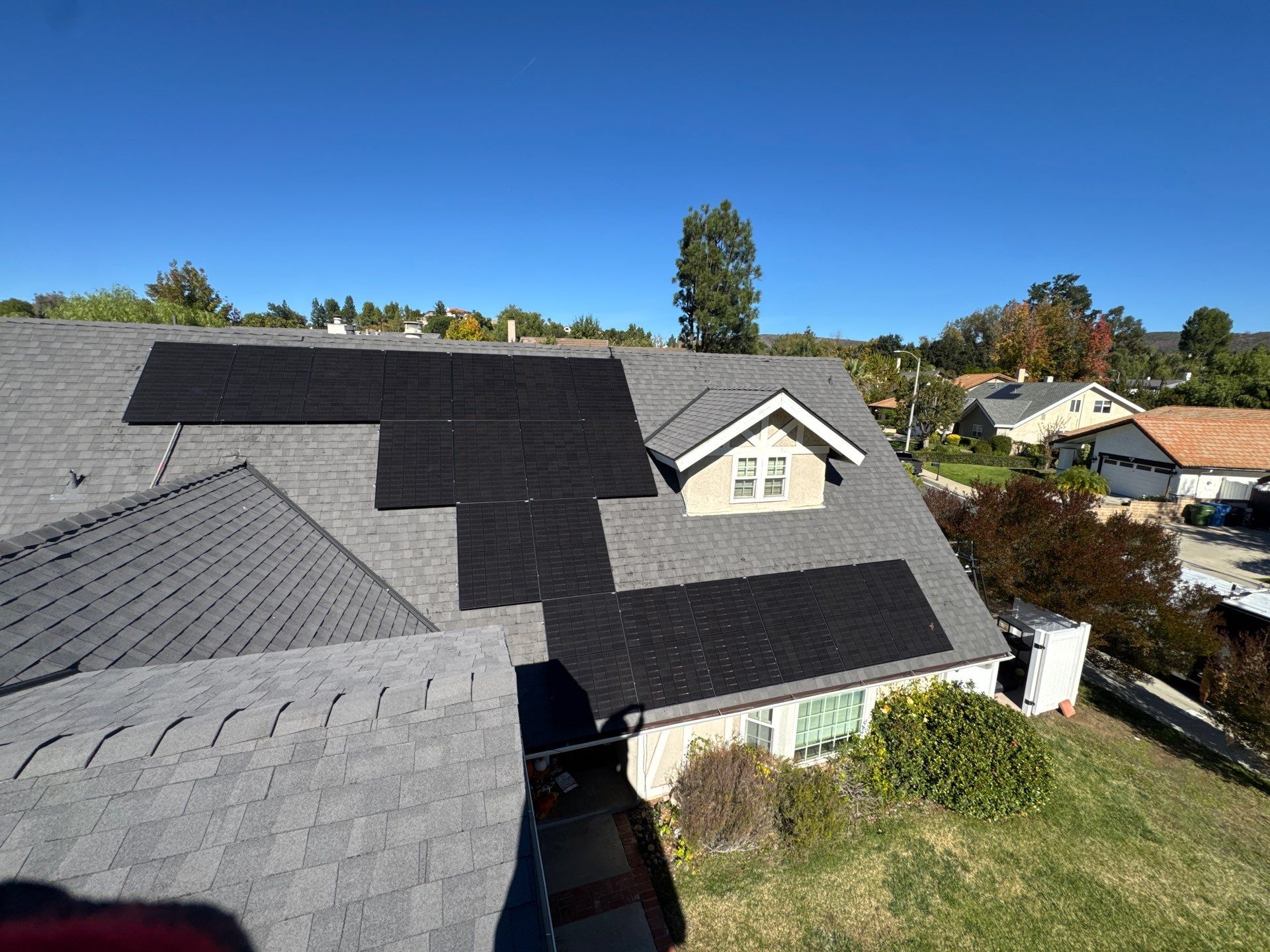31-Panel CertainTeed Solar System and Tesla Powerwall Installation in Agoura Hills by AWS Solar
