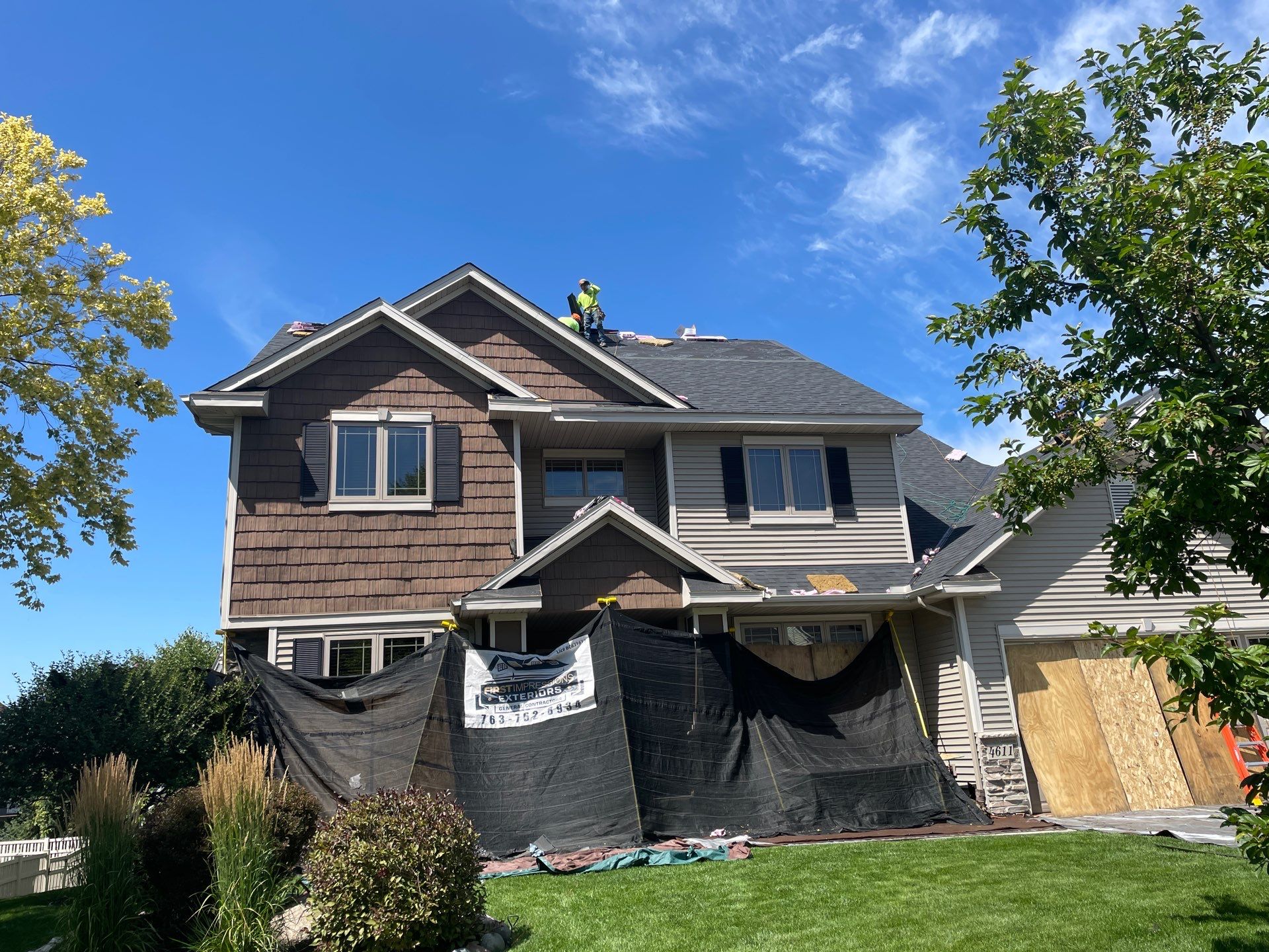 Roof Replacement – St. Michael, MN by First Impressions Exteriors