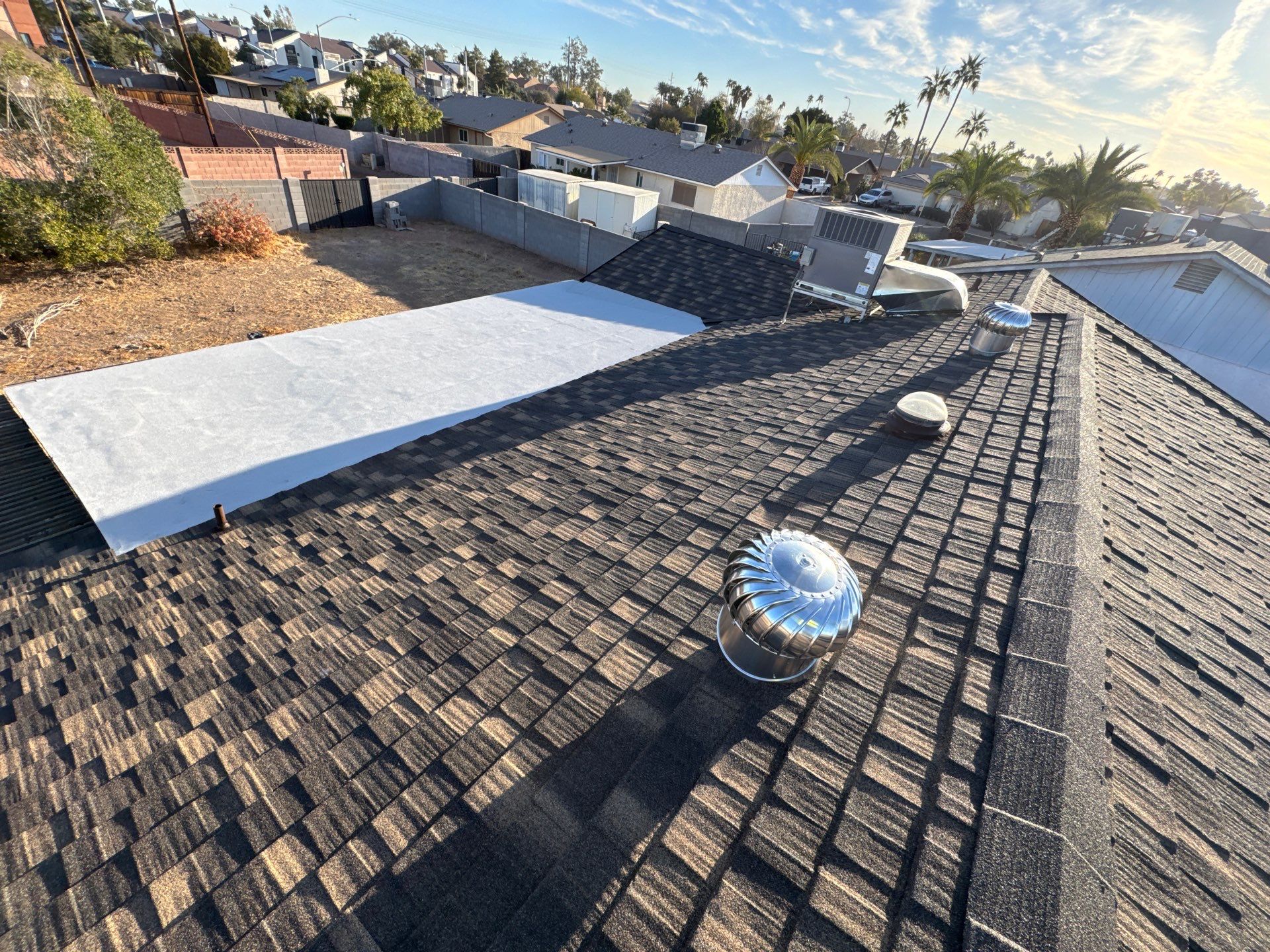Weathered Wood Stone Coated Steel by Reimagine Roofing