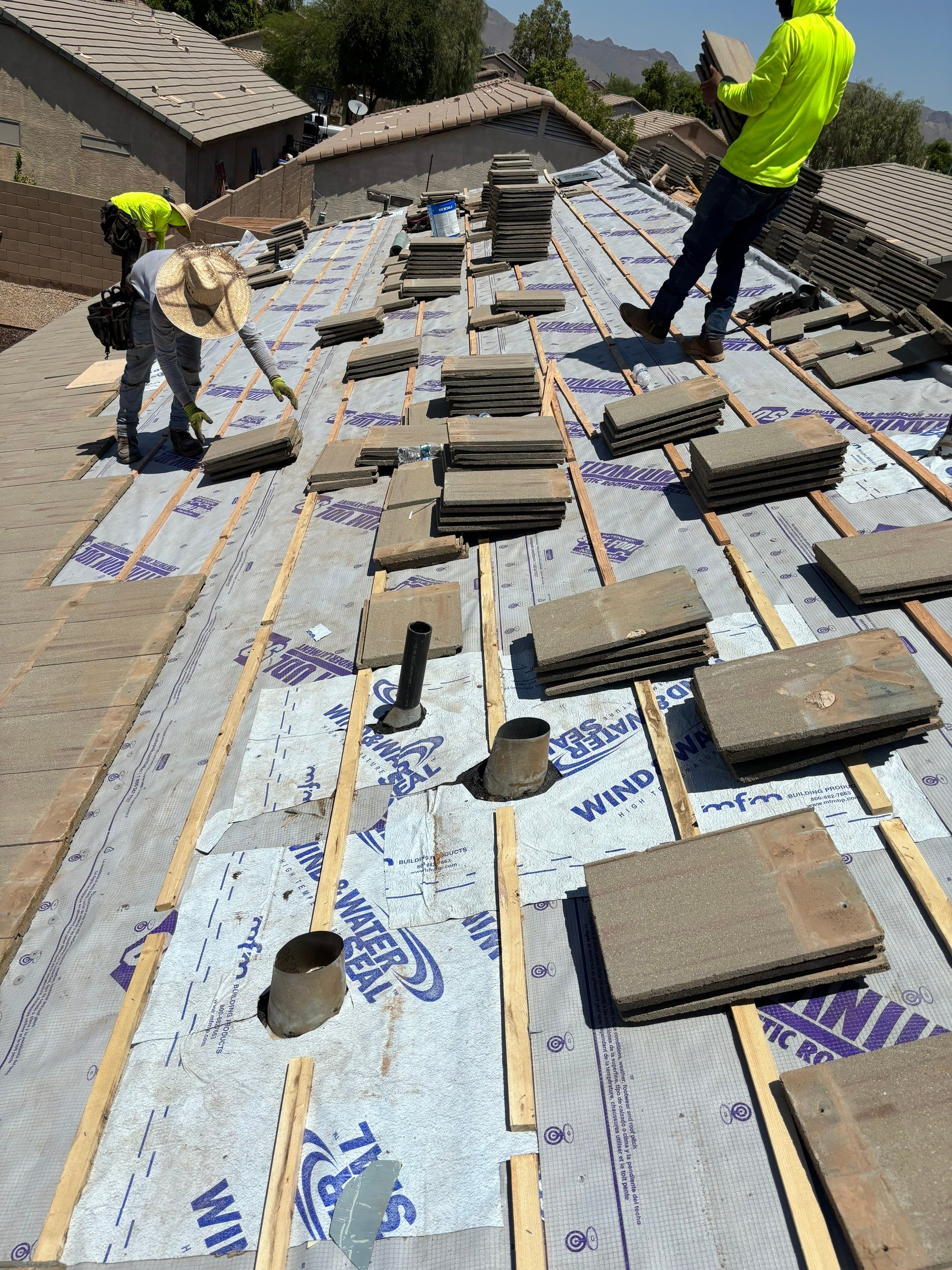 Roy's Full Re-Roof by All Storm Roofing & Construction
