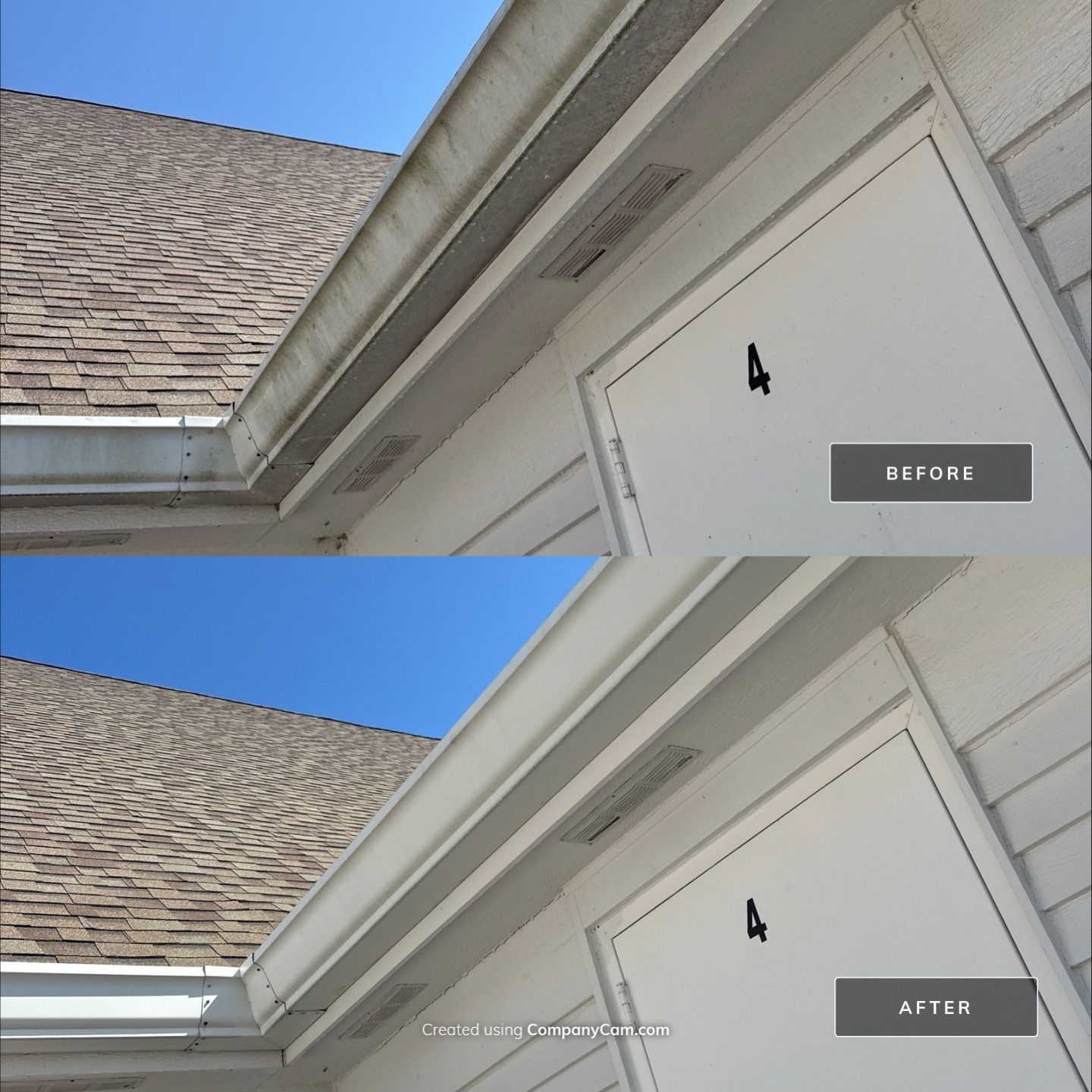 Chain of Lakes Community Bible Church Exterior Wash by Simmons Power & Soft Washing