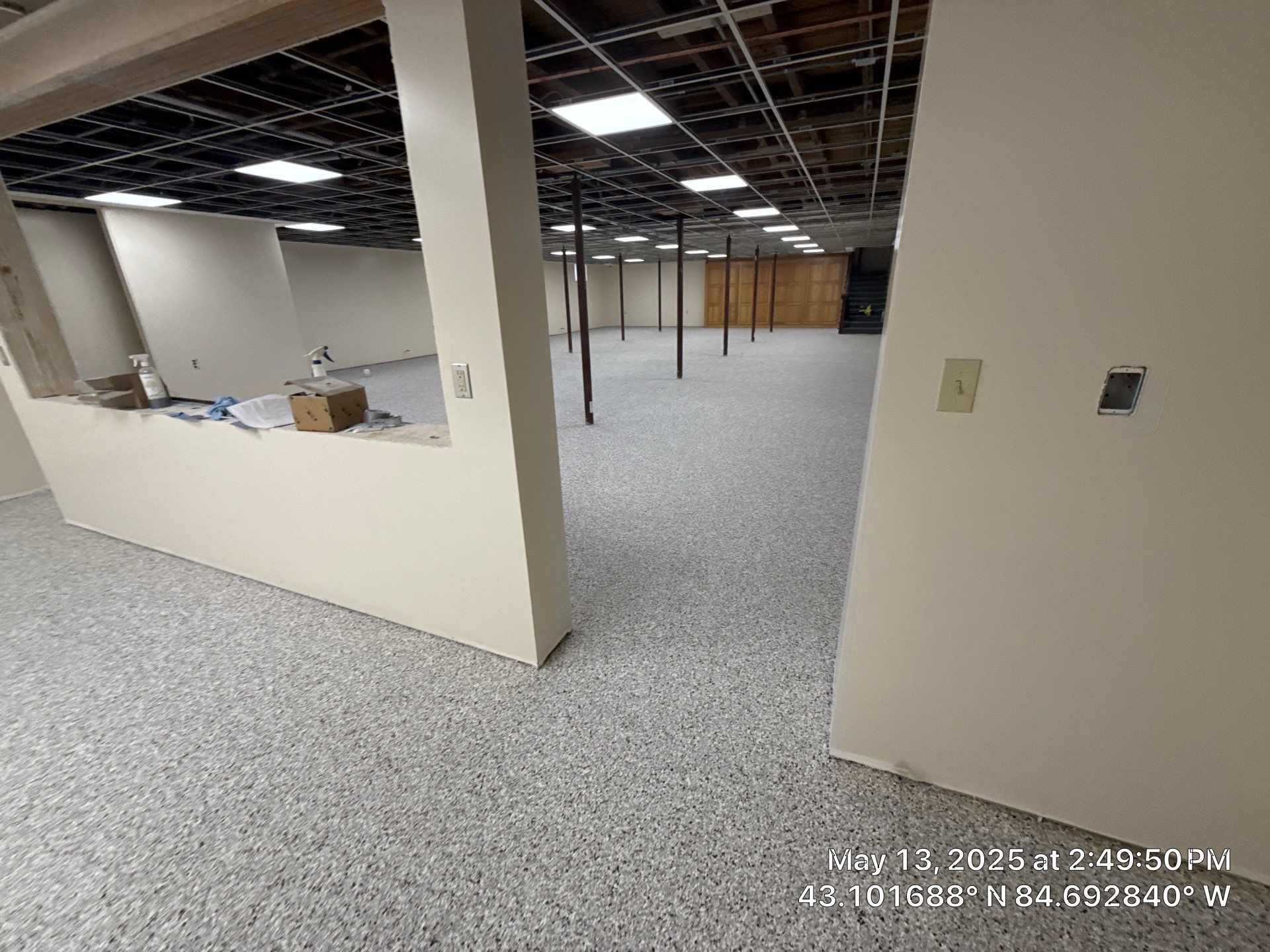 Project in Maple Rapids by Wise Coatings of Central Michigan