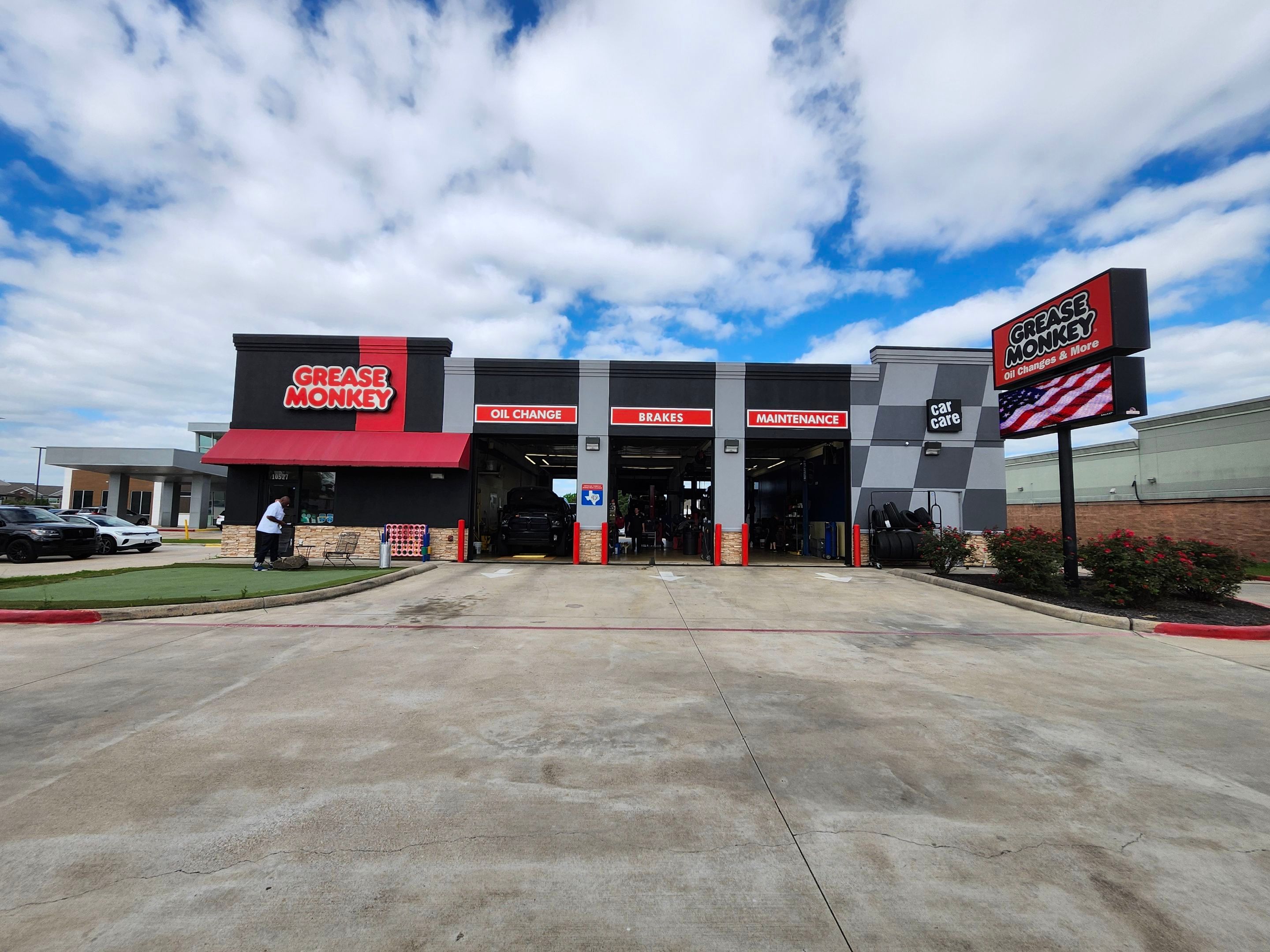 Grease Monkey Oil Change - Exterior Transformation by Fresh Coat Painters of Cypress
