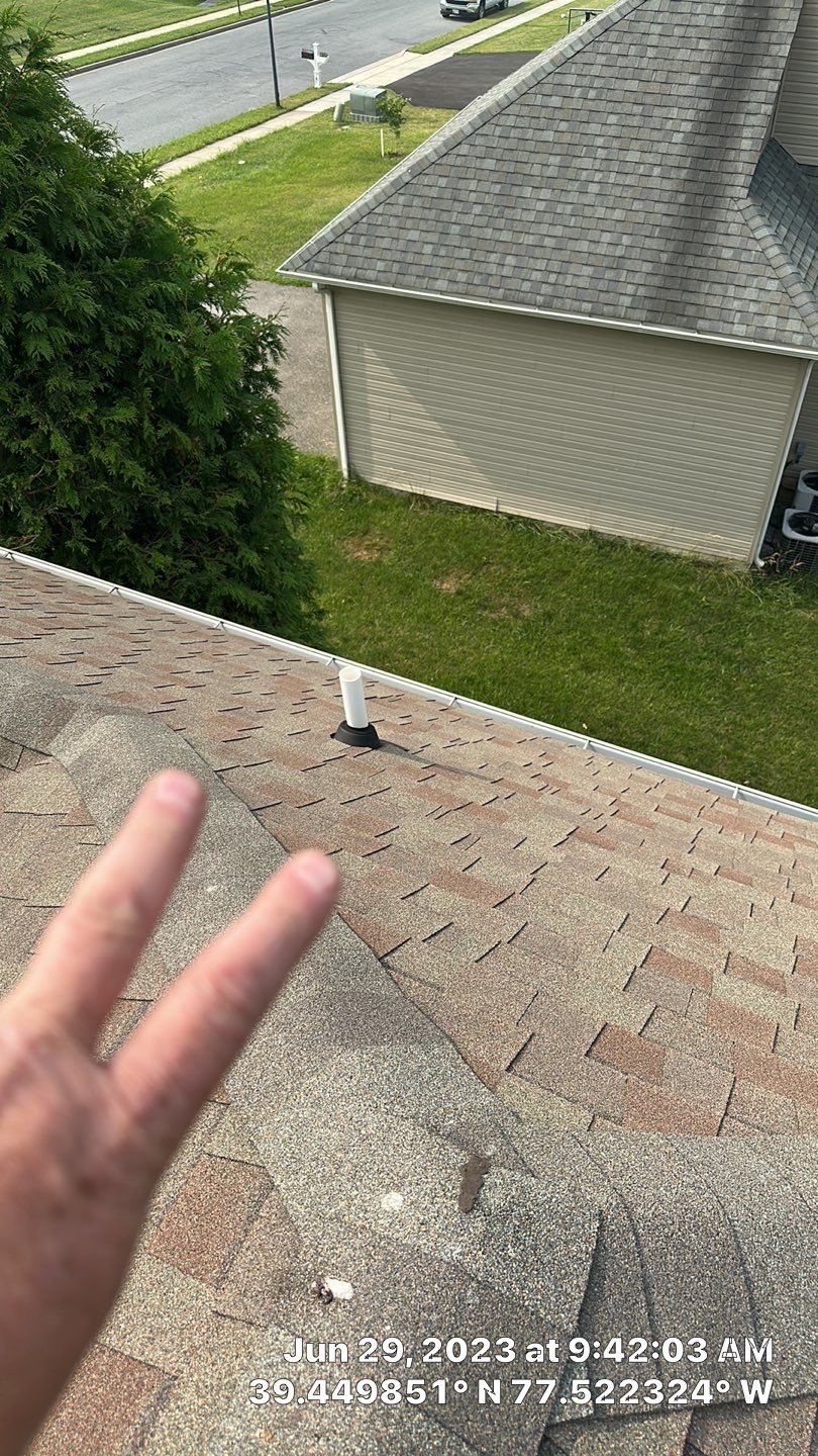 Residential Roofing Repair using CertainTeed Landmark Weathered Wood Architectural Shingles by Frederick Roof Repair