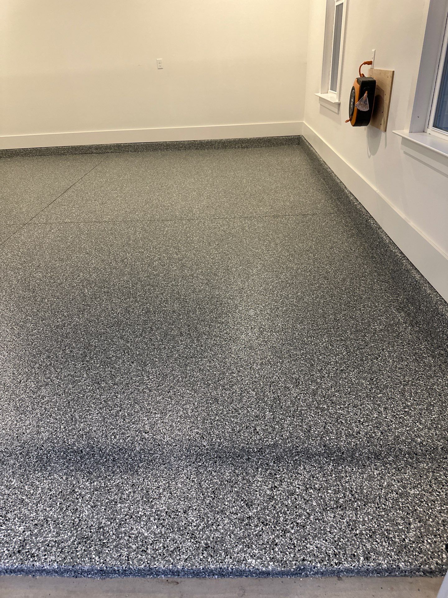 Garage Floor Coating using Wombat by My Garage Floor Guys
