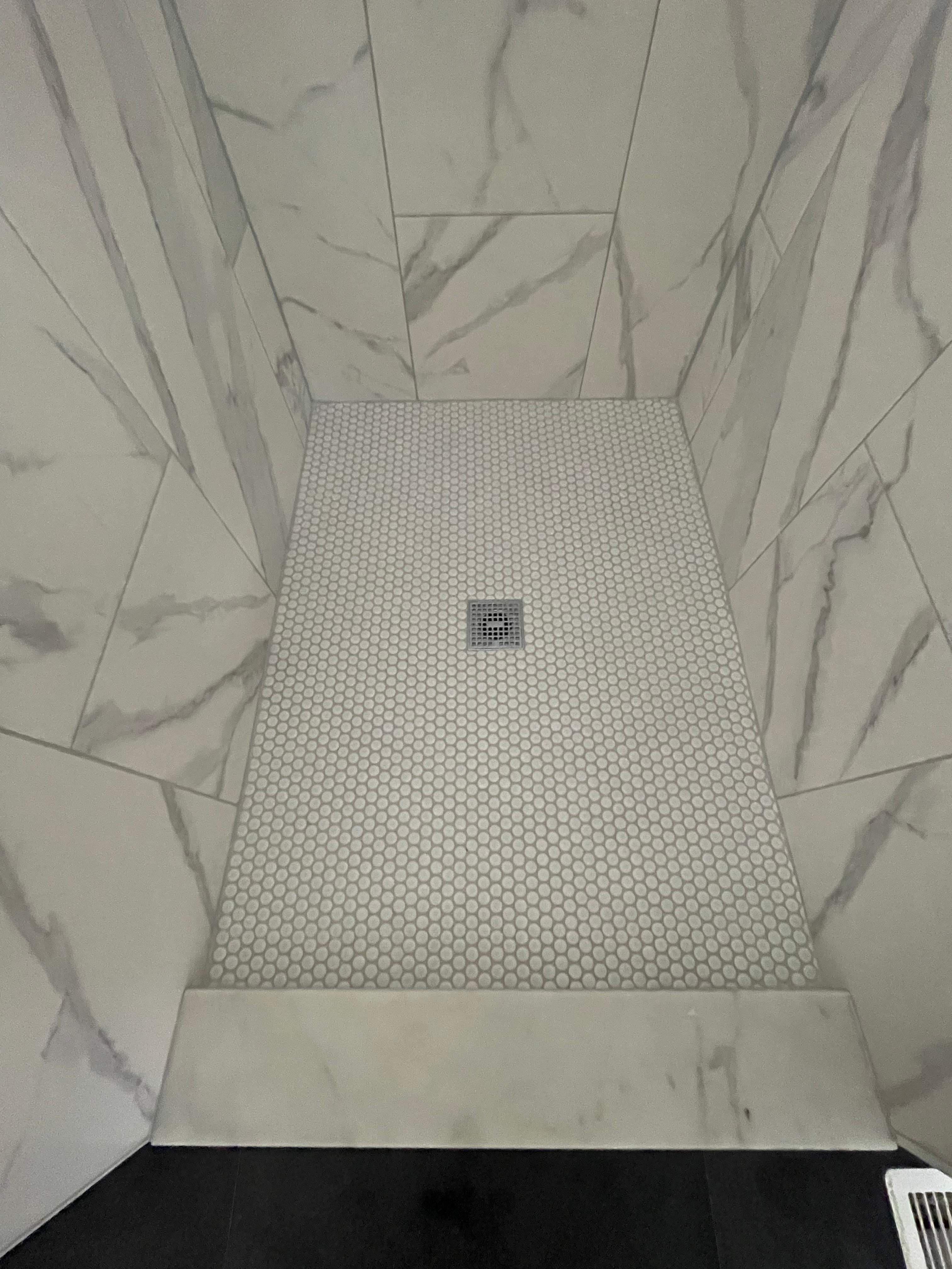 Master bathroom renovation by Prudencio