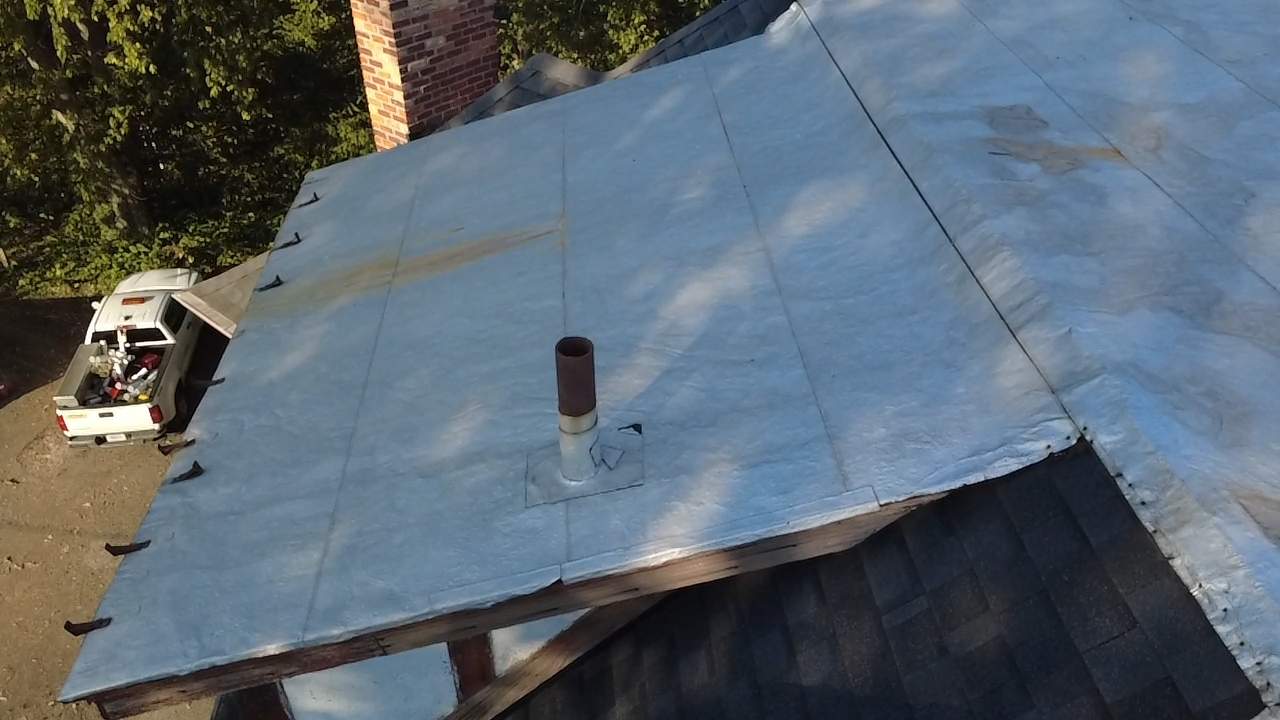 Middletown Mansion Restoration Project - Low Slope Roof by Level Up Roofing and Restoration Services LLC