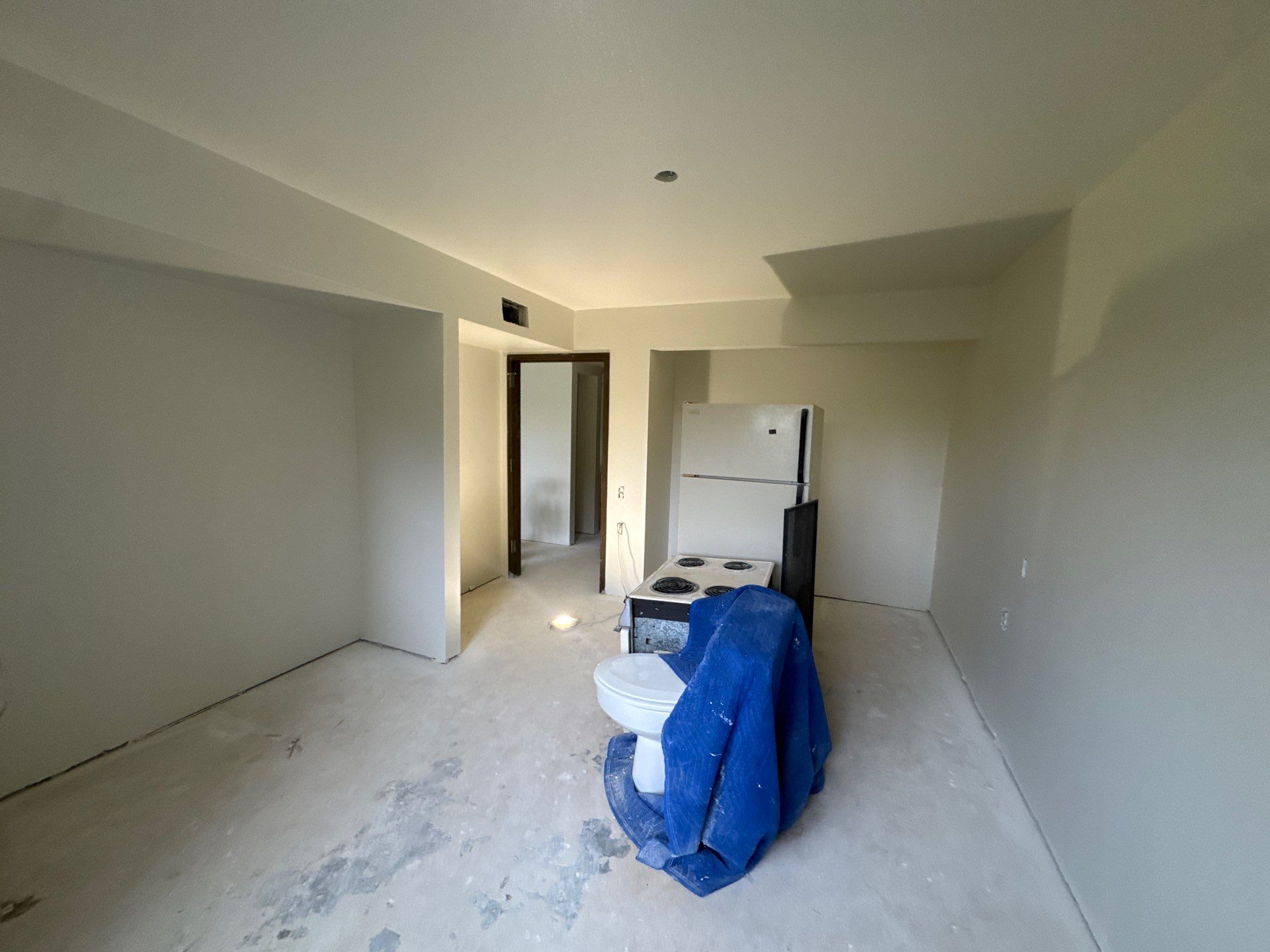 Apartment Paint after all new drywall  by Midwest Paint LLC