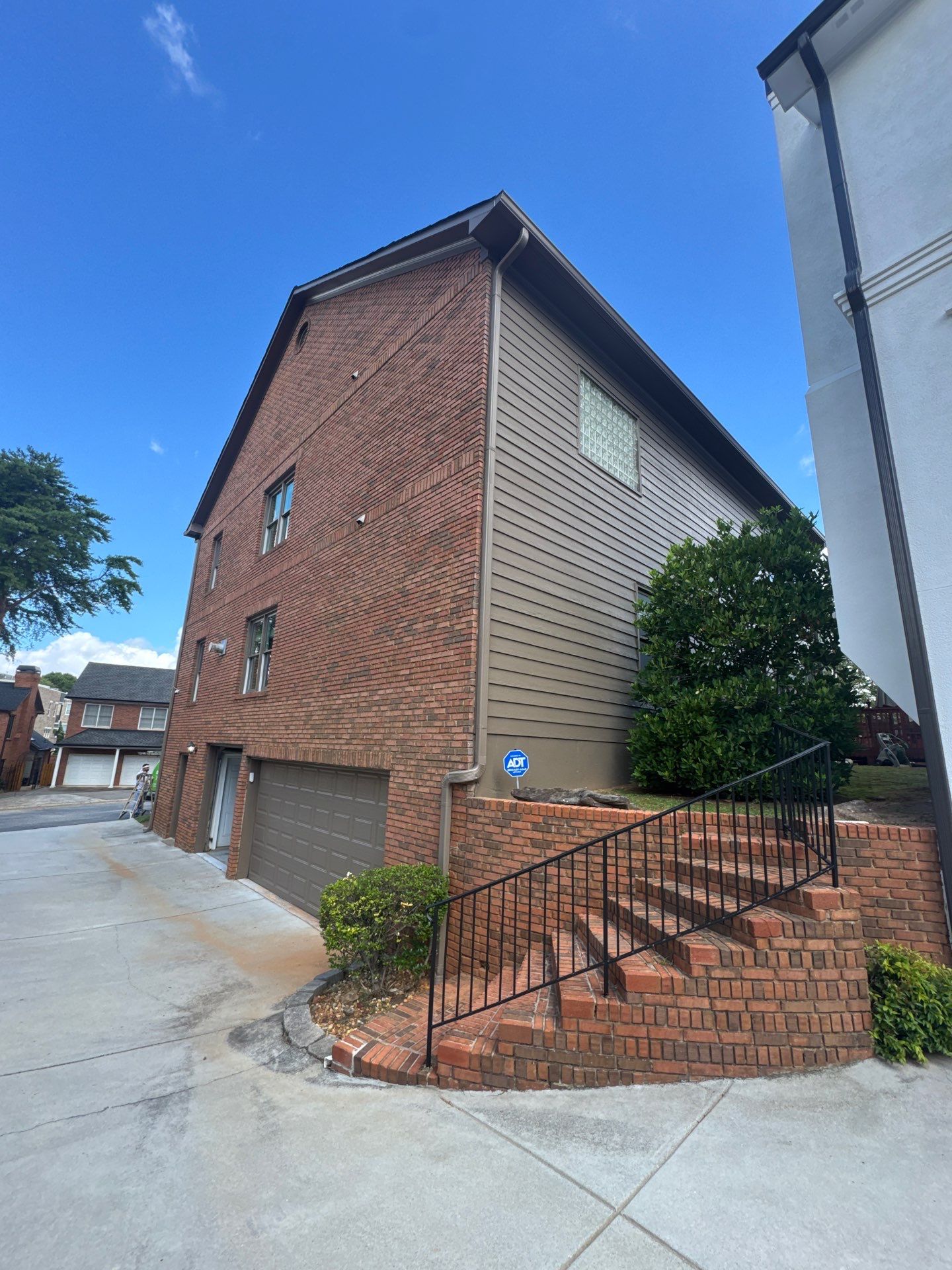 Atlanta Townhome Exterior Painting and Modern Color Palette Update by Swift Home Renovations
