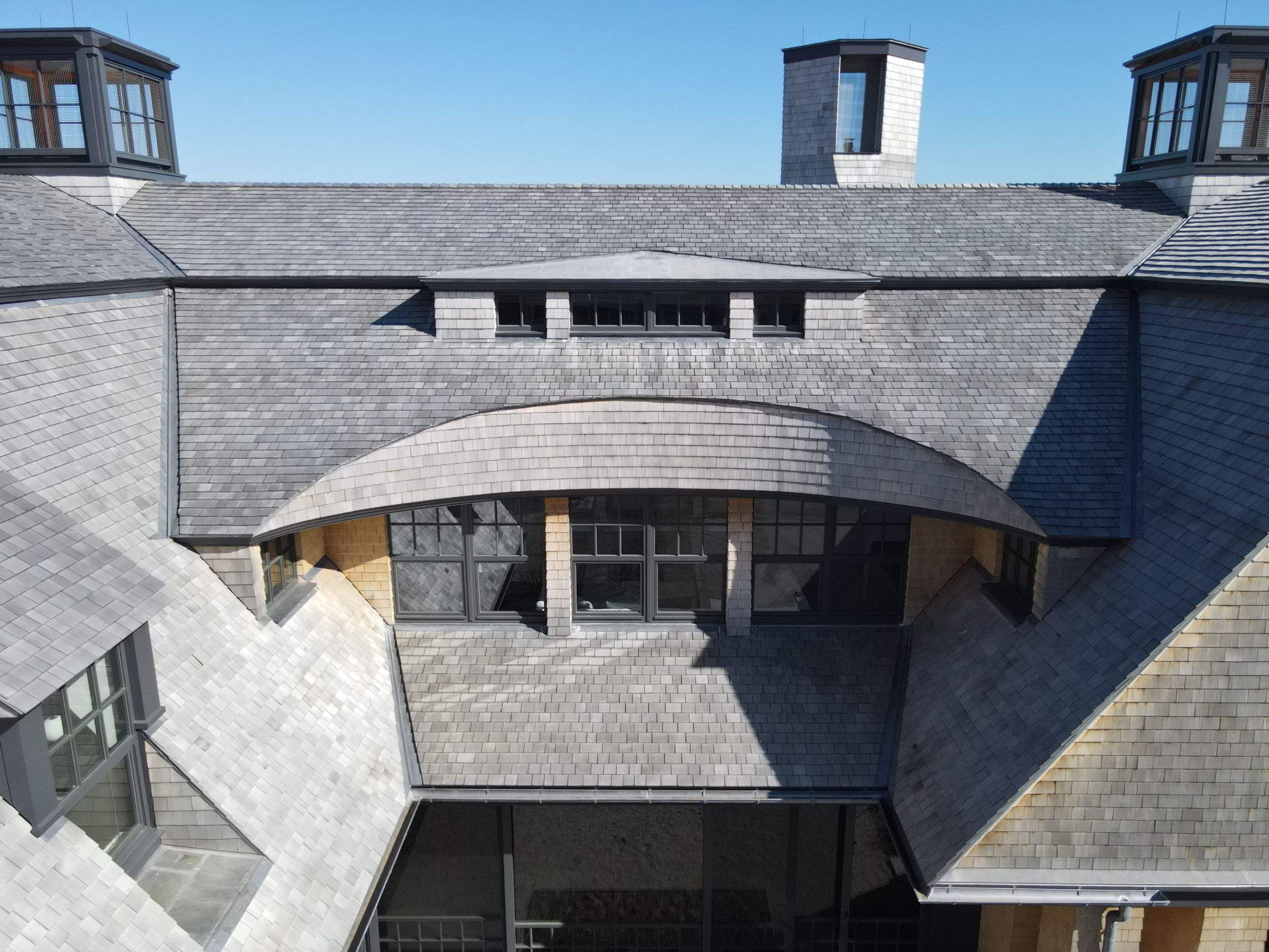 Narragansett,RI New Construction · Cedar Roof · Cedar Siding by Rinaldi Brothers