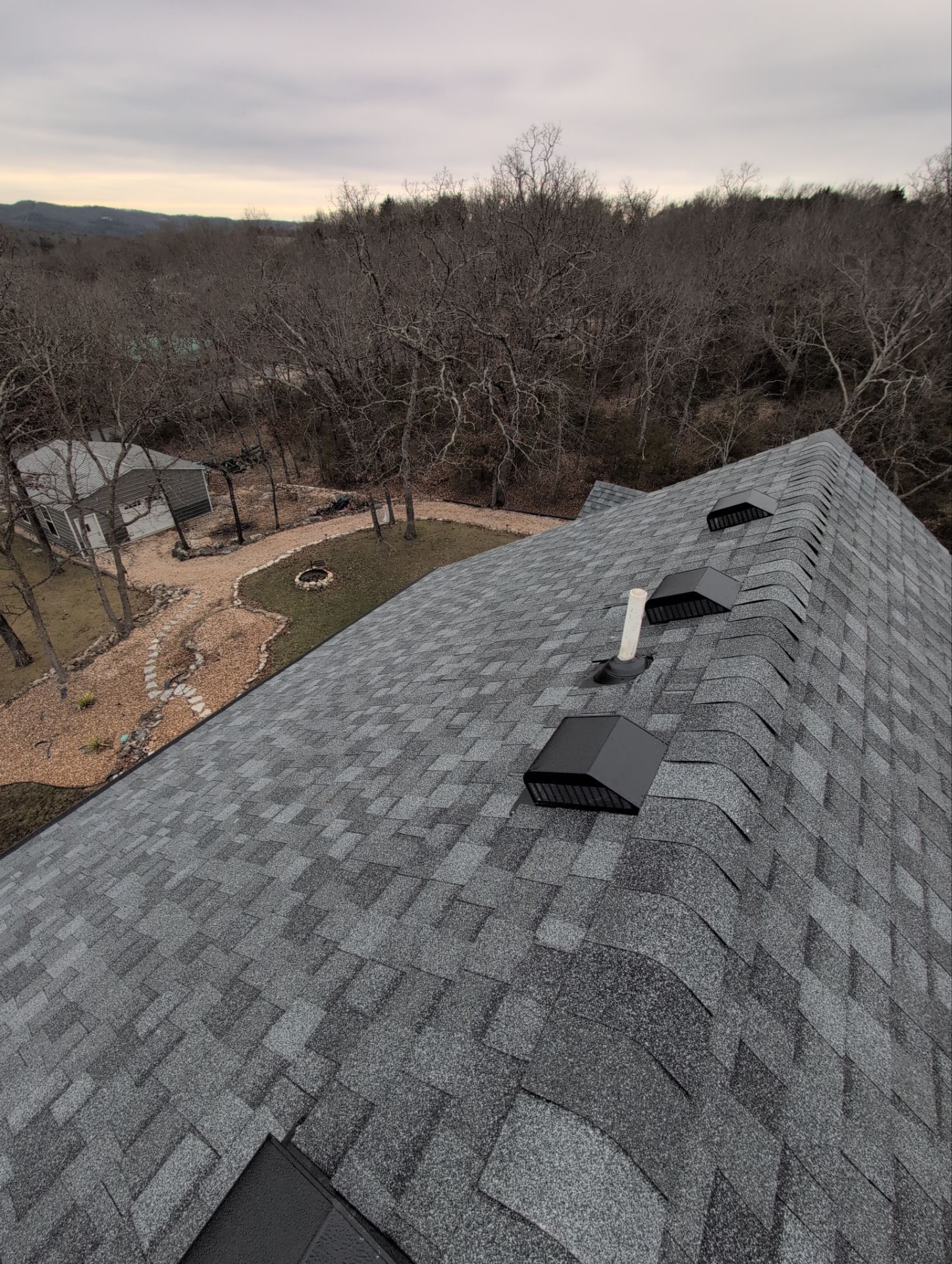 Roof Replacement & Gutter Guards in Galena by Table Rock Design + Build