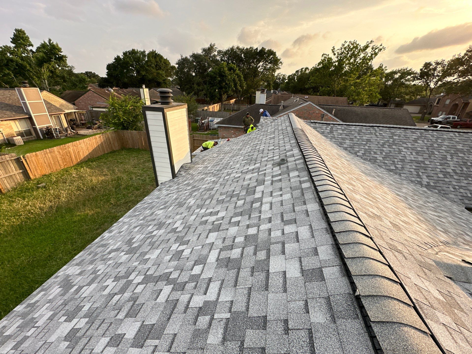 Project in Katy by Motion Roofing