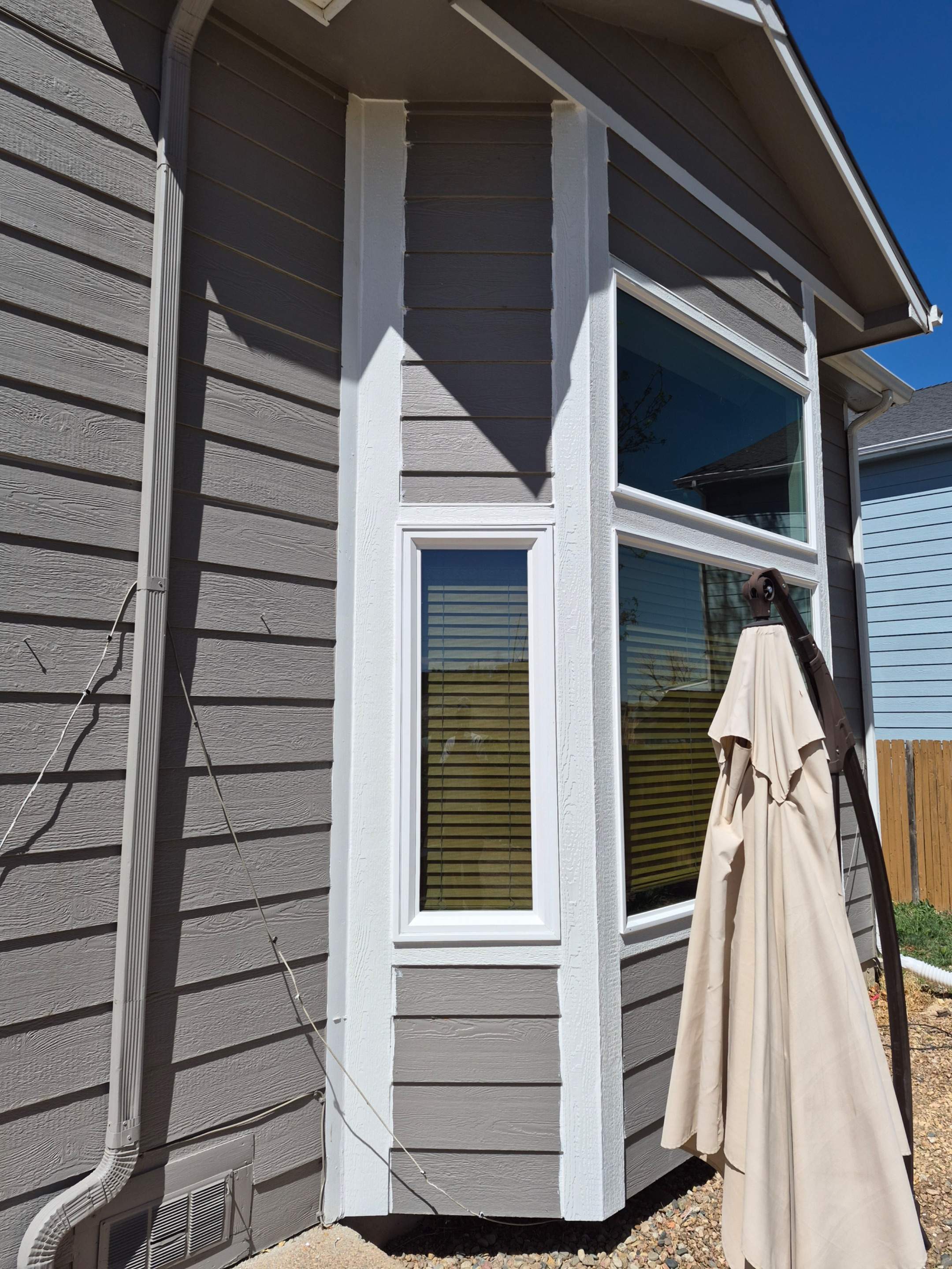 Anlin white vinyl windows  by 1st choice windows and siding