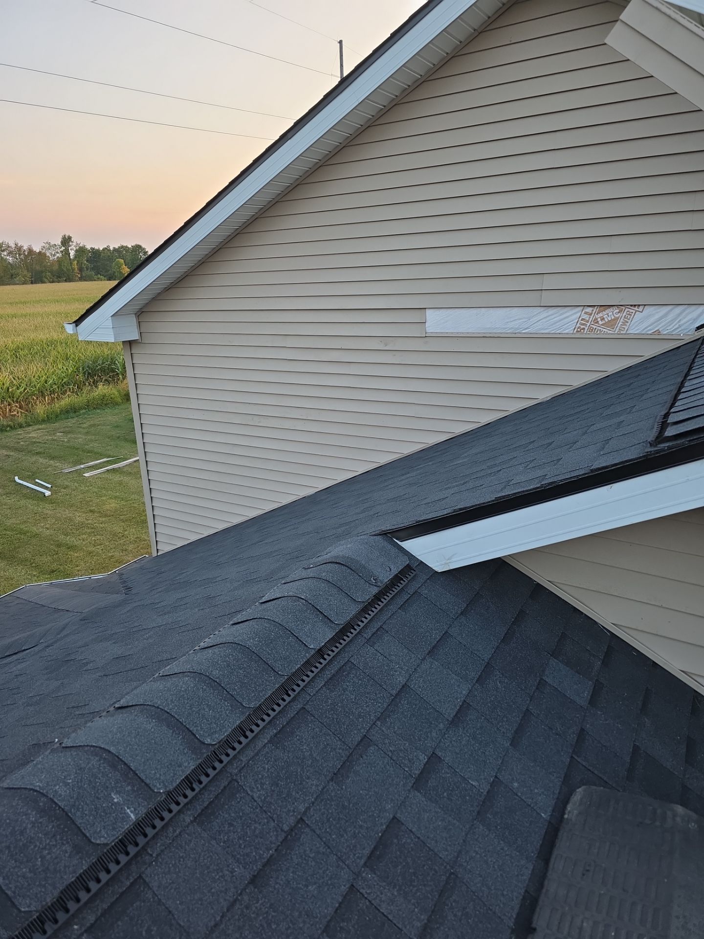 Storm Damage Repaired! by 42 North Construction, LLC.