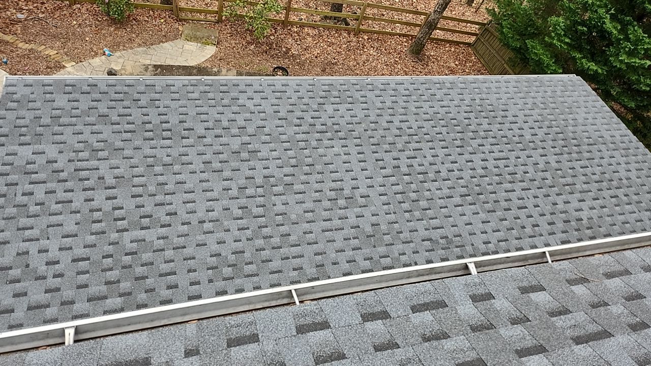 This roof was brought by Farmers Insurance - Residential Roofing Installation by Georgia Roof Advisors