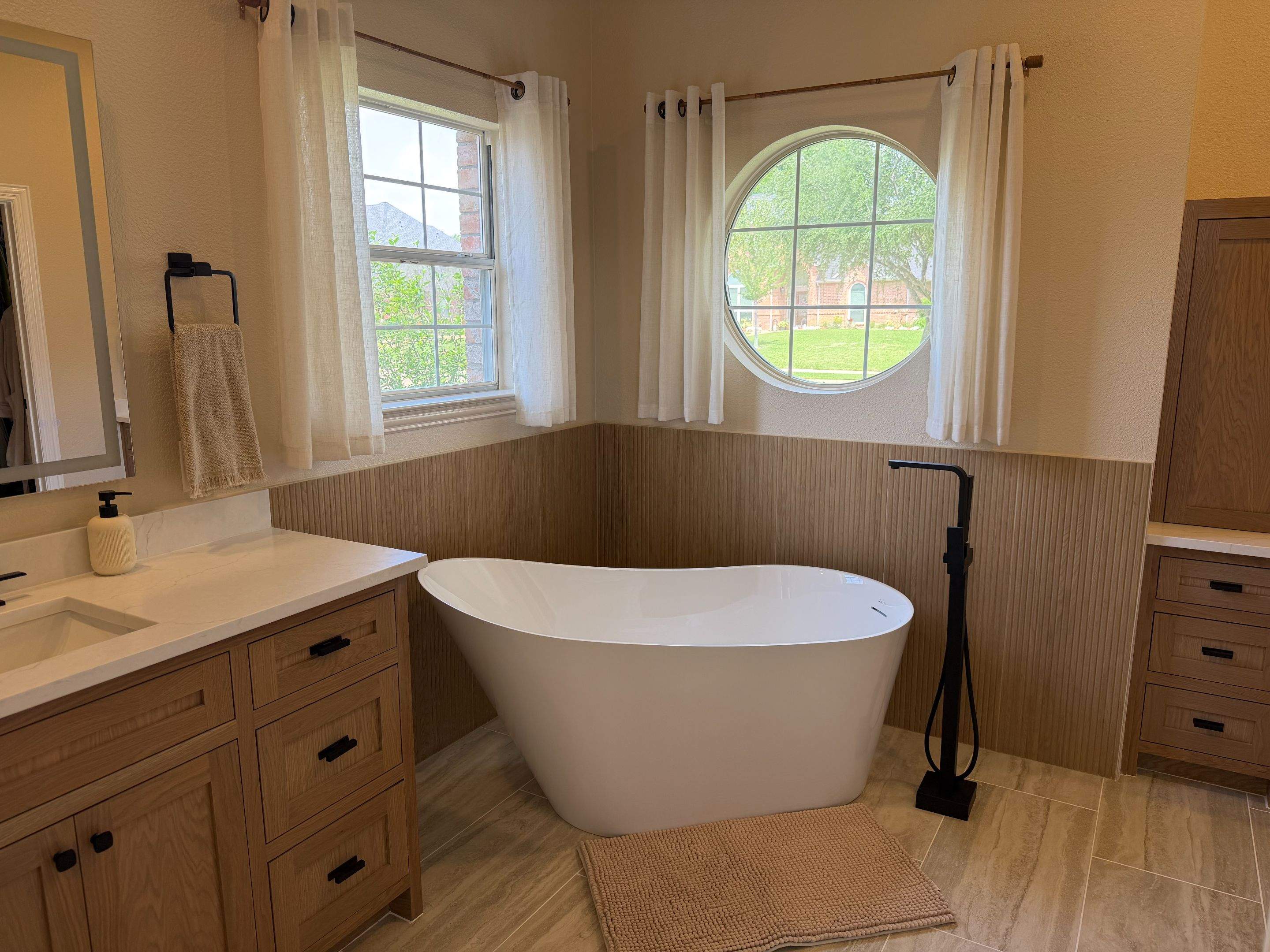 Keller Master Bath Remodel by Simmons Floors