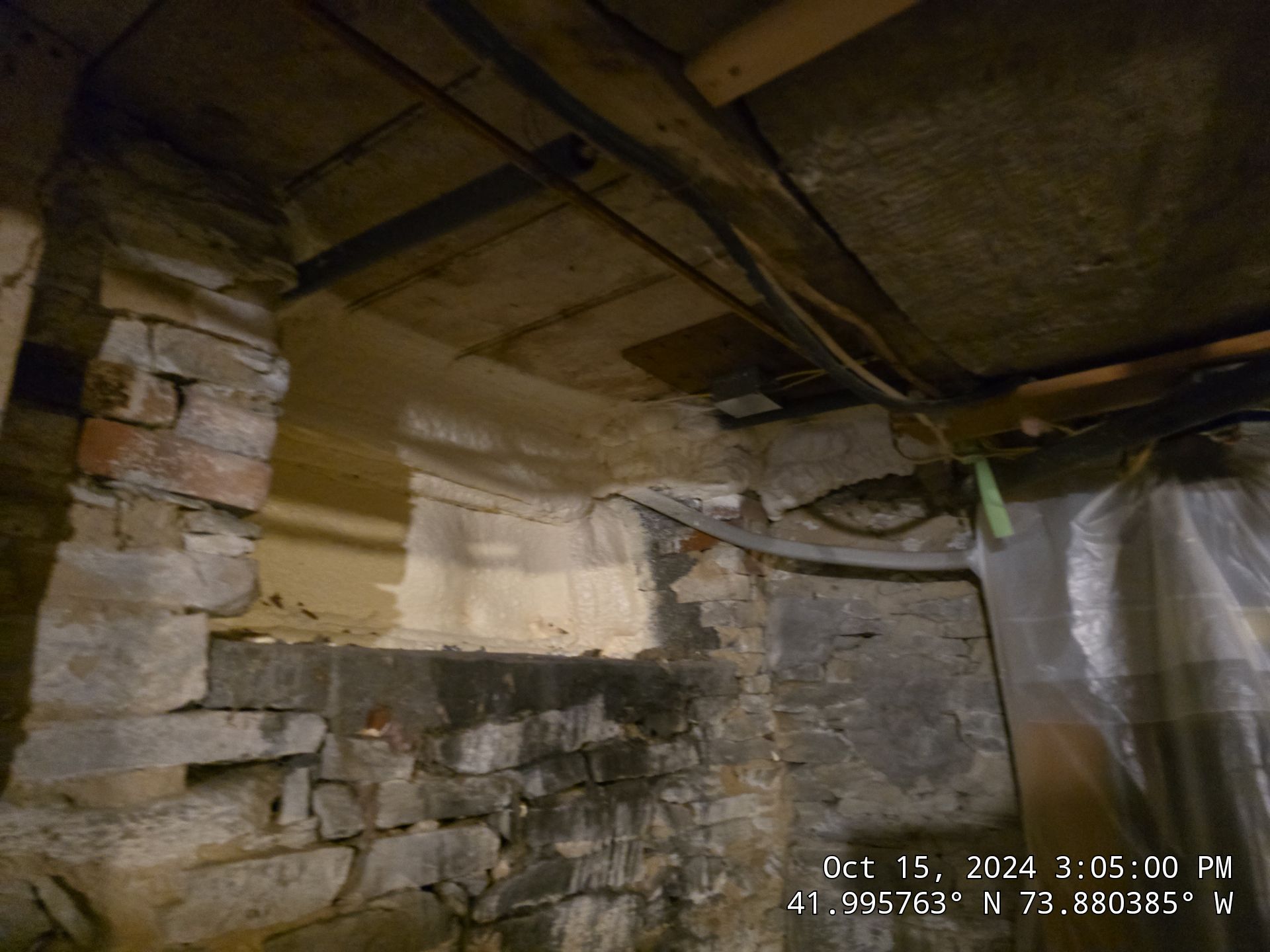 Attic Insulation using open cell spray foam by NYS Foam & Energy