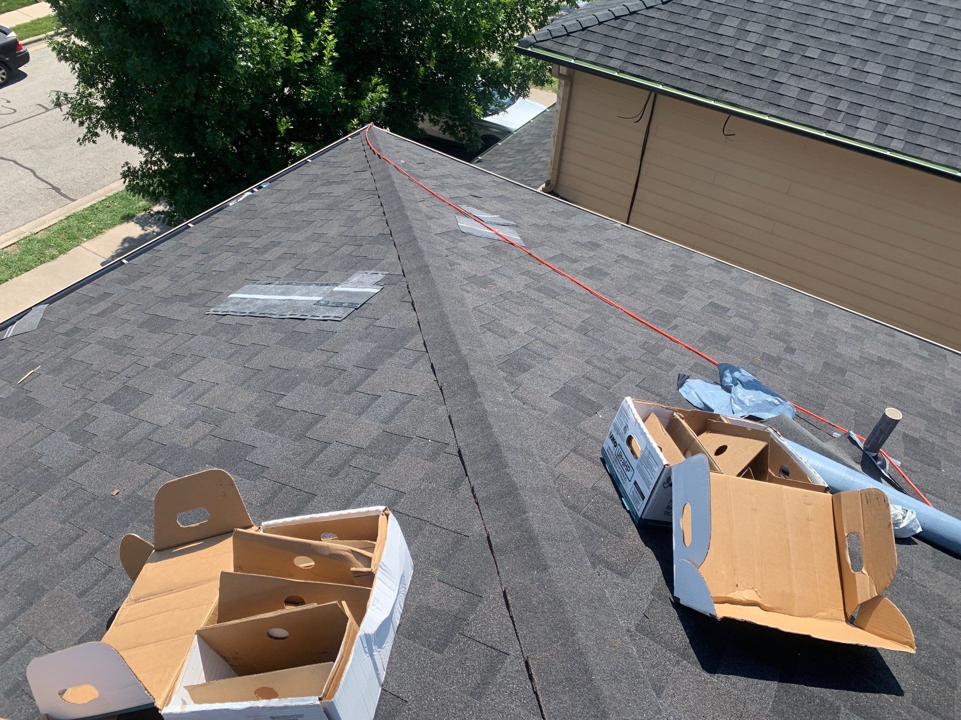 Full Roof Replacement and Hail Damage Restoration in Manor by Caliber Restoration LLC