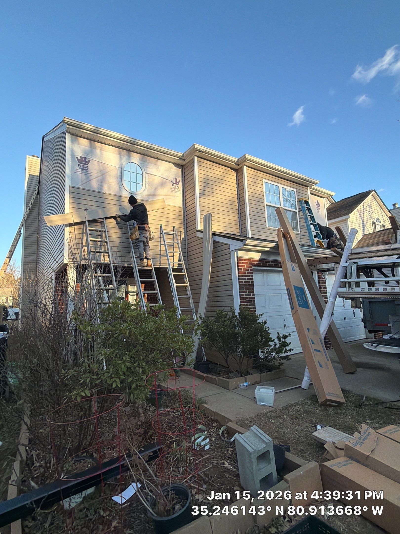 Roof replacement by hail and wind damage by Just Brilliant Restoration JBR