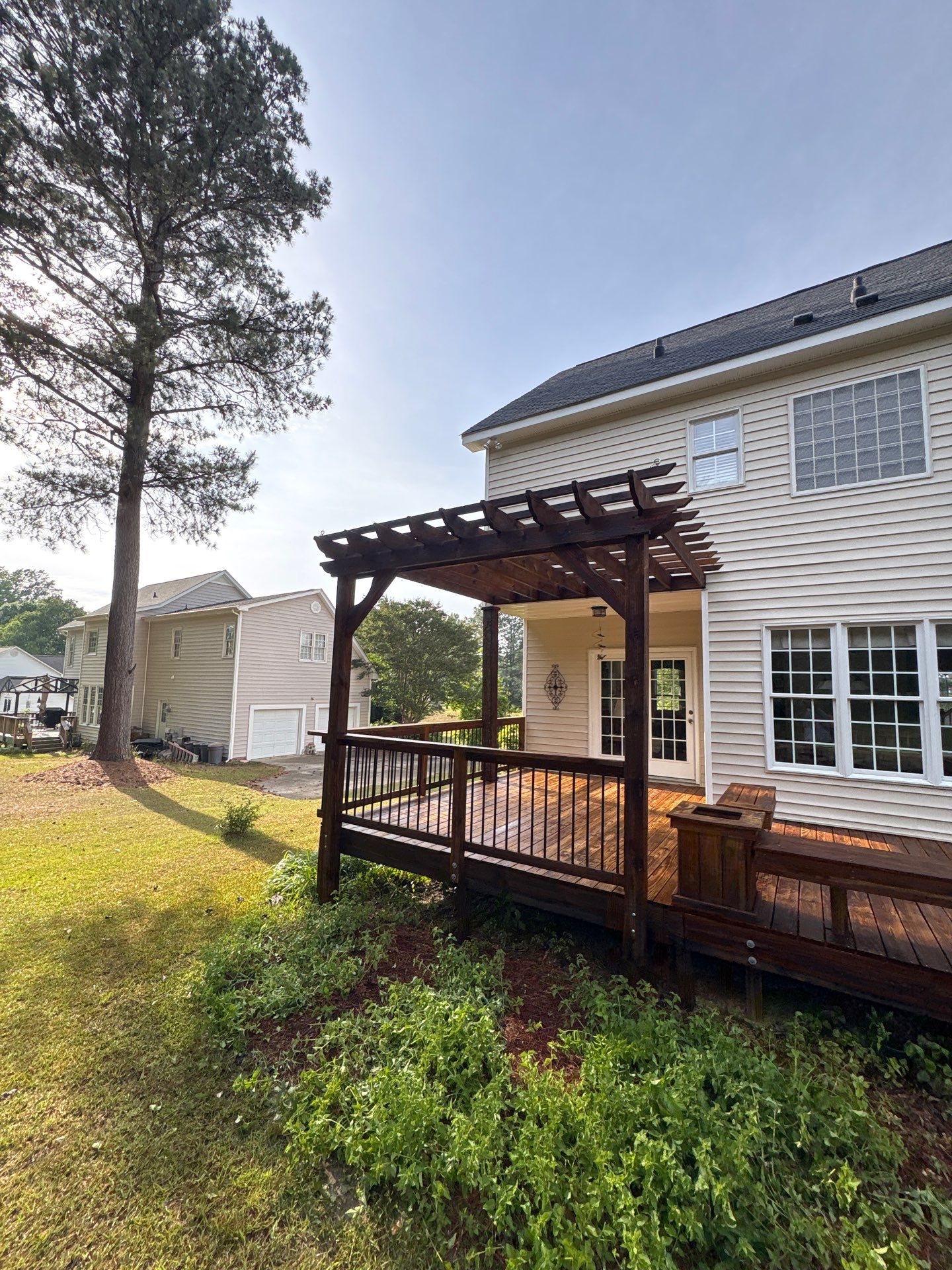 Deck and Pergola using Wood Sealant by DuraSeal