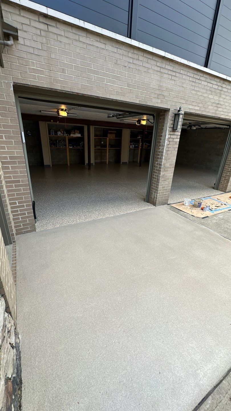 Creekbed Garage Project in Swissvale by Floors in a Day, Inc