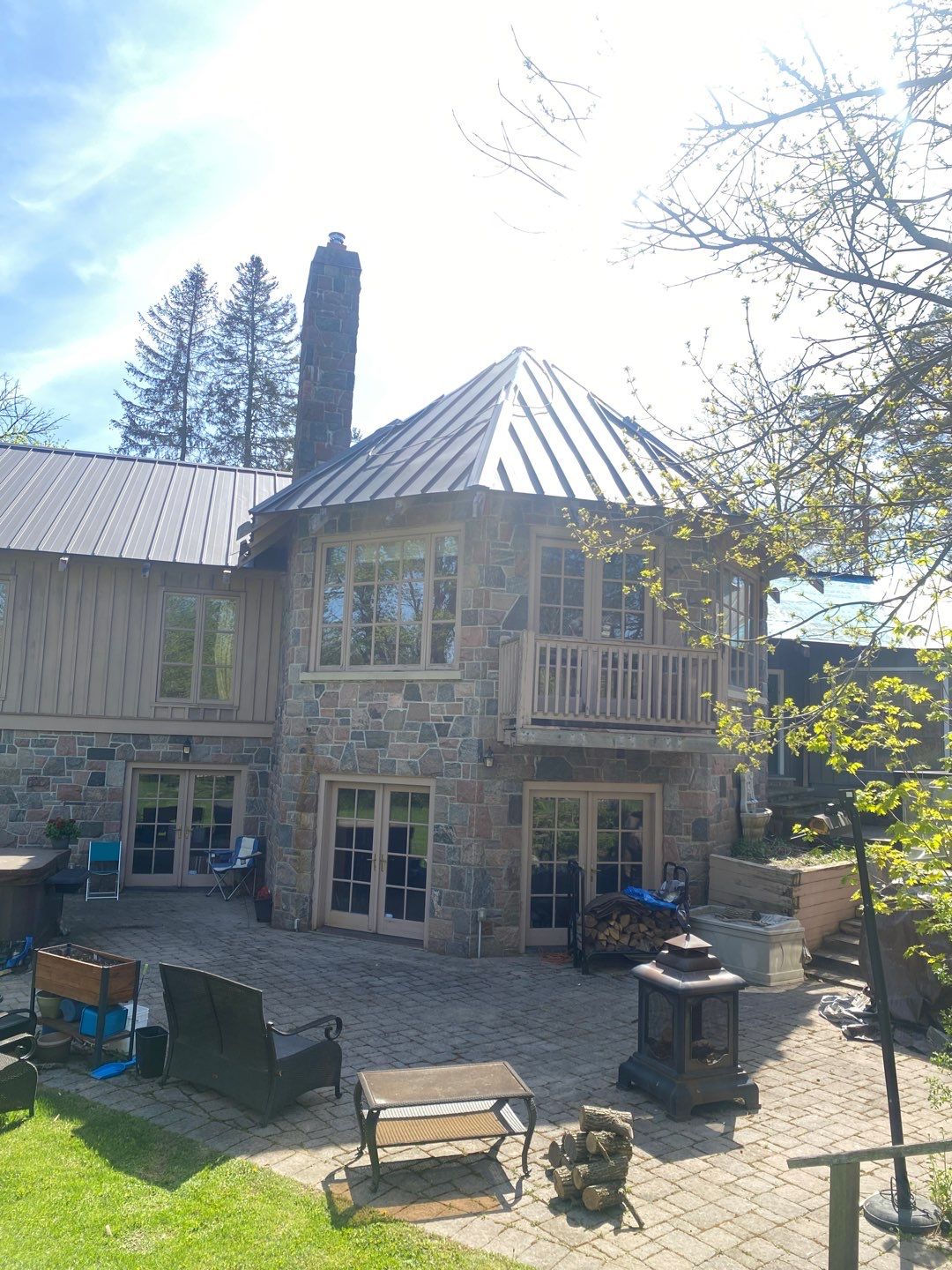 New Roof Installation using 16" Standing Seam Panels by Jay Carter Roofing & Sheet Metal