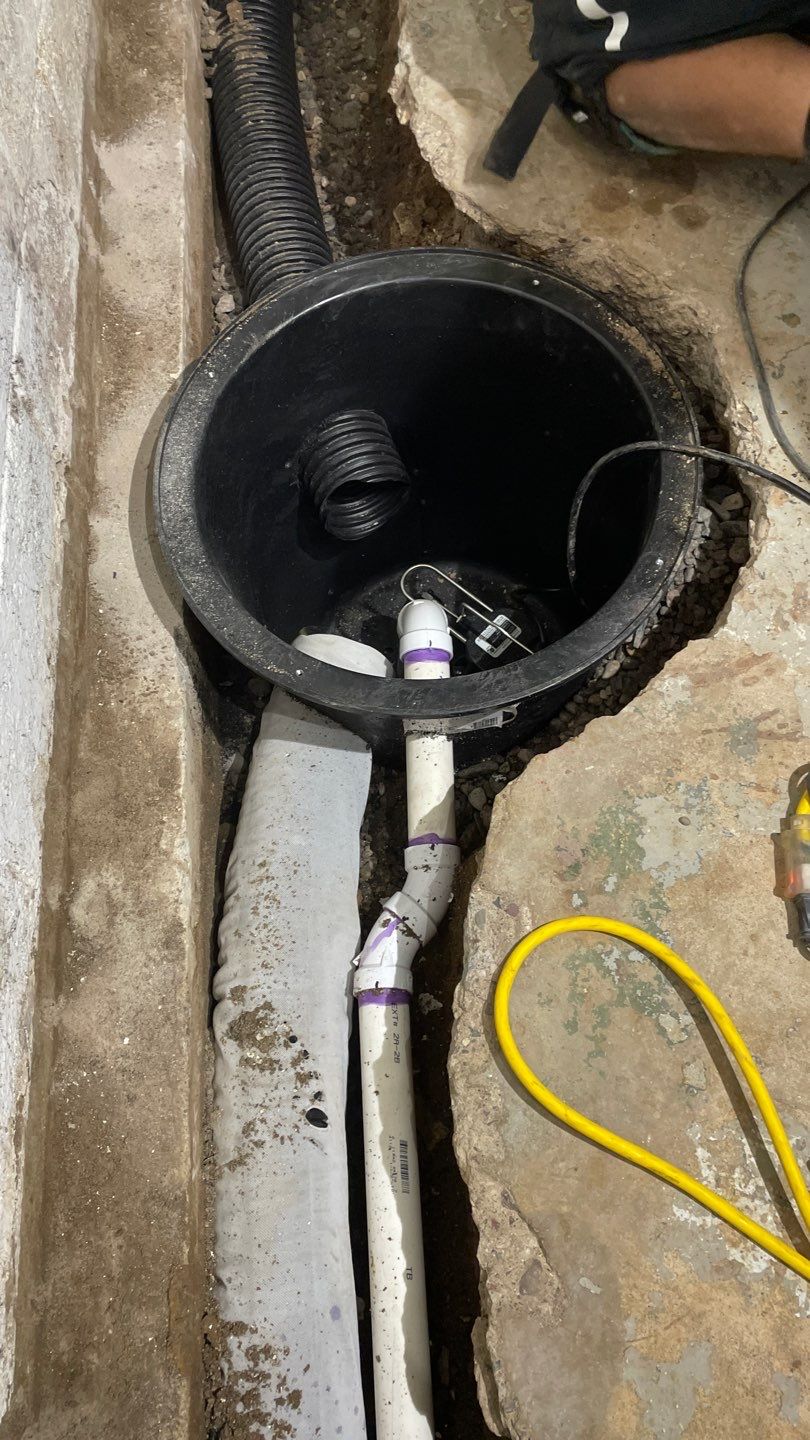 Drain Tile in Columbia Heights by Waterproofing Northeast