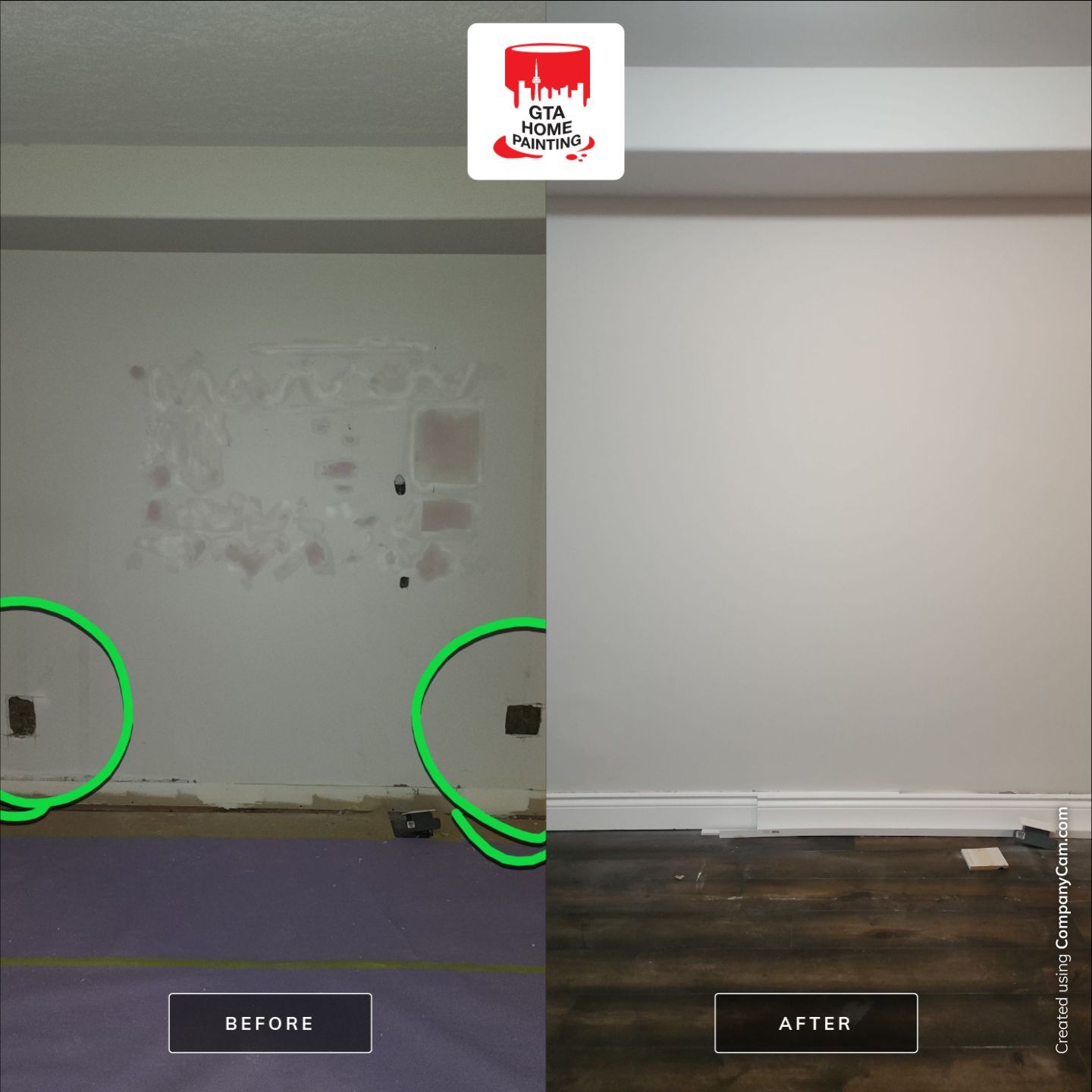 WALLS AND STUCCO CEILING by GTA HOME PAINTING