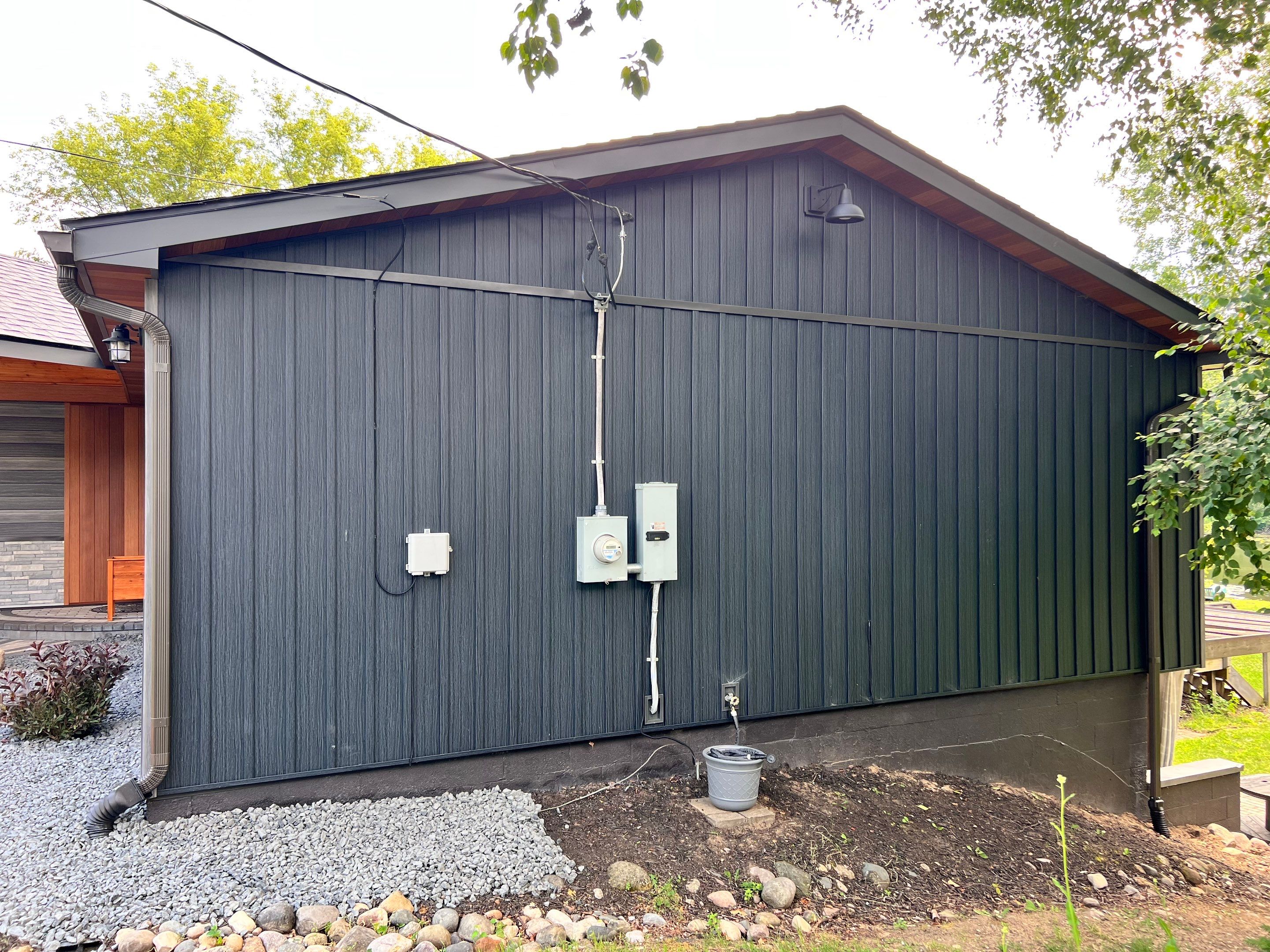 Siding Replacement using Alside Gray Oak by 180 Contractors