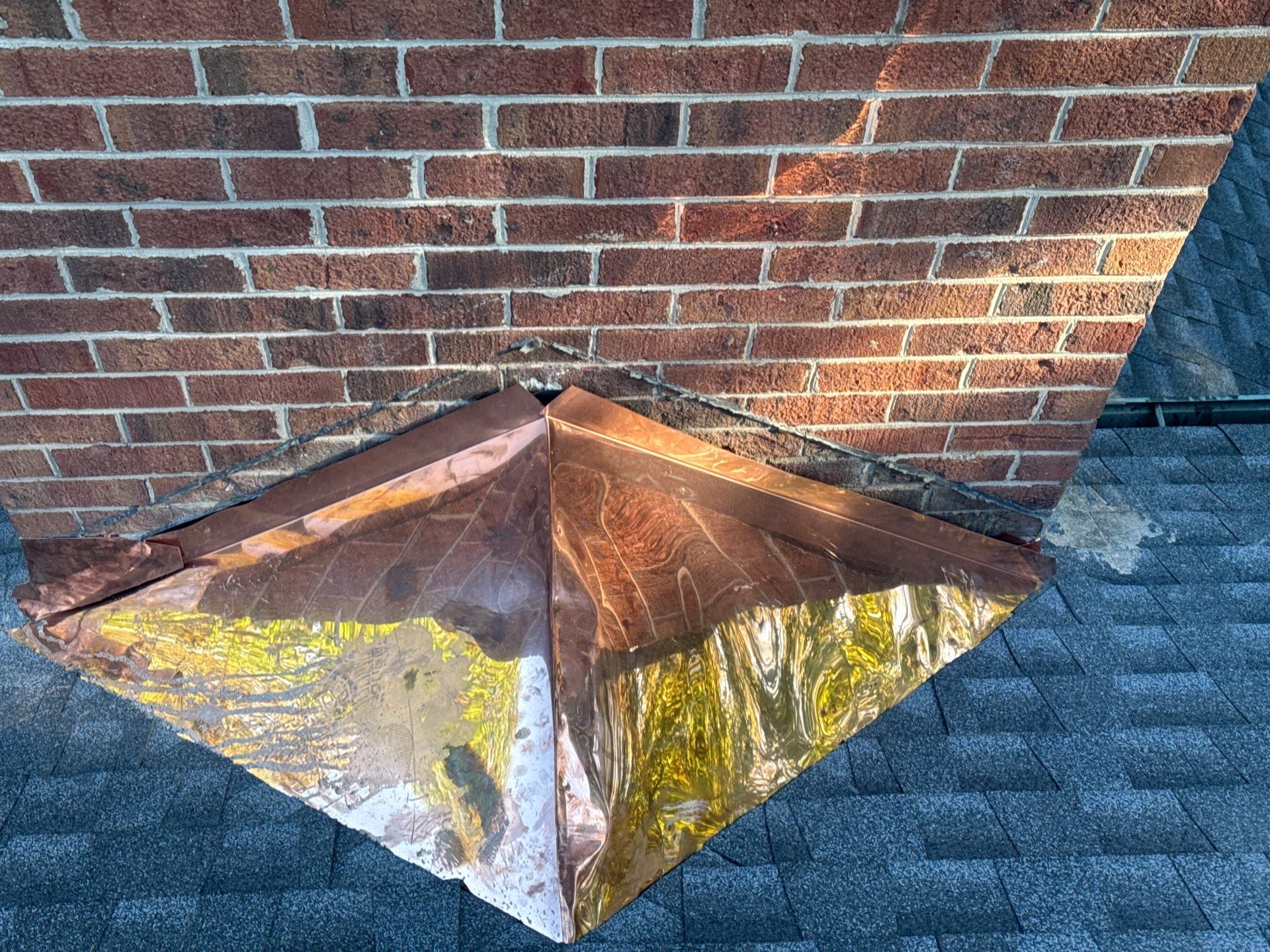 GAF HDZ Roof with Copper Standing Seam by H&S Roofing and Gutter