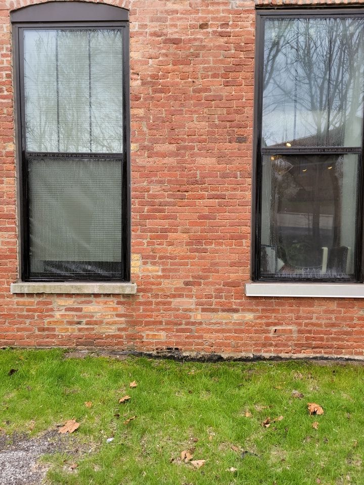 Graffiti removal  using Graffiti remover by Northern Power Washing LLC.