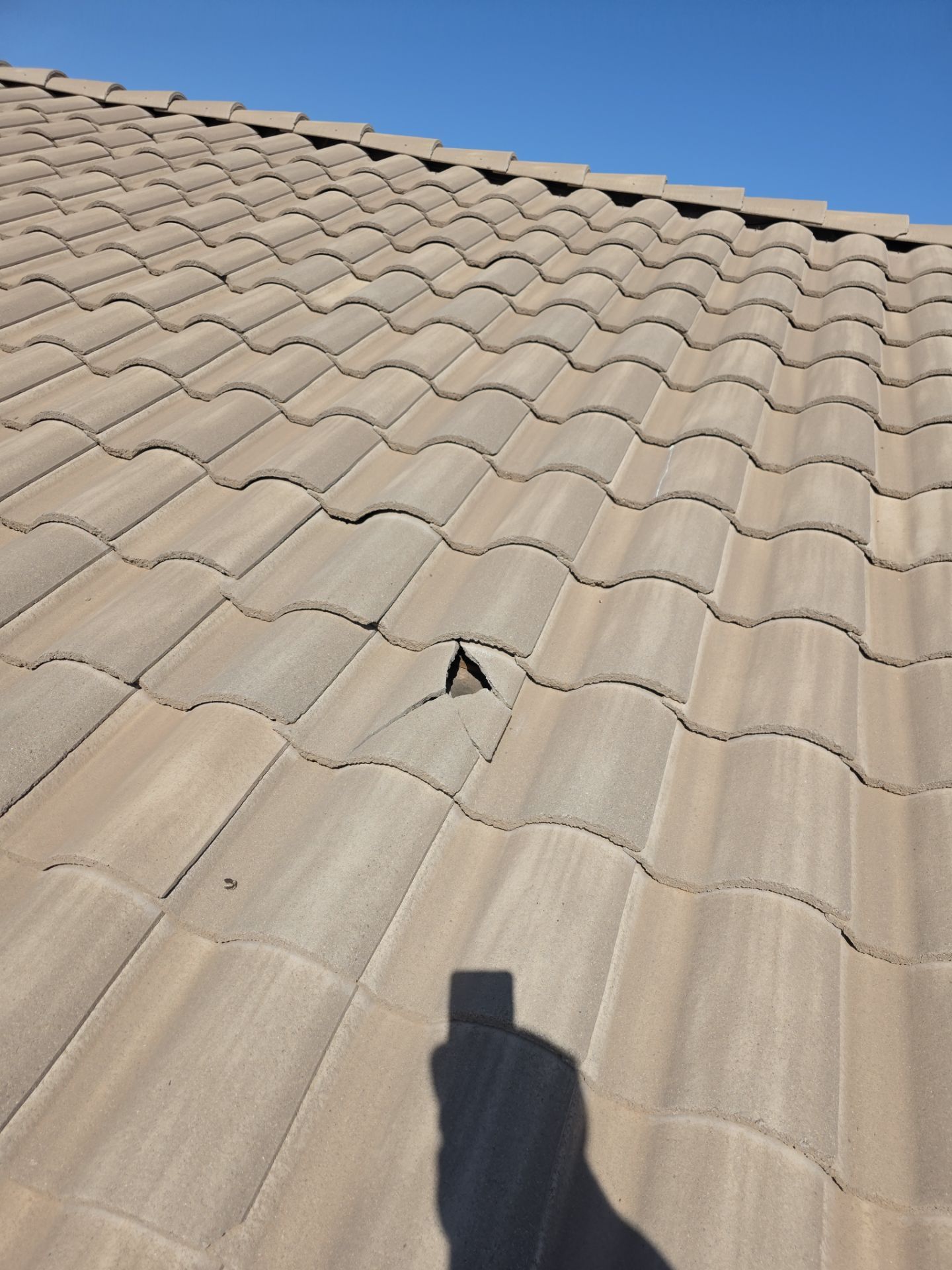 New tile reset for this beautiful home in Chandler by Weather-Tite Roofing