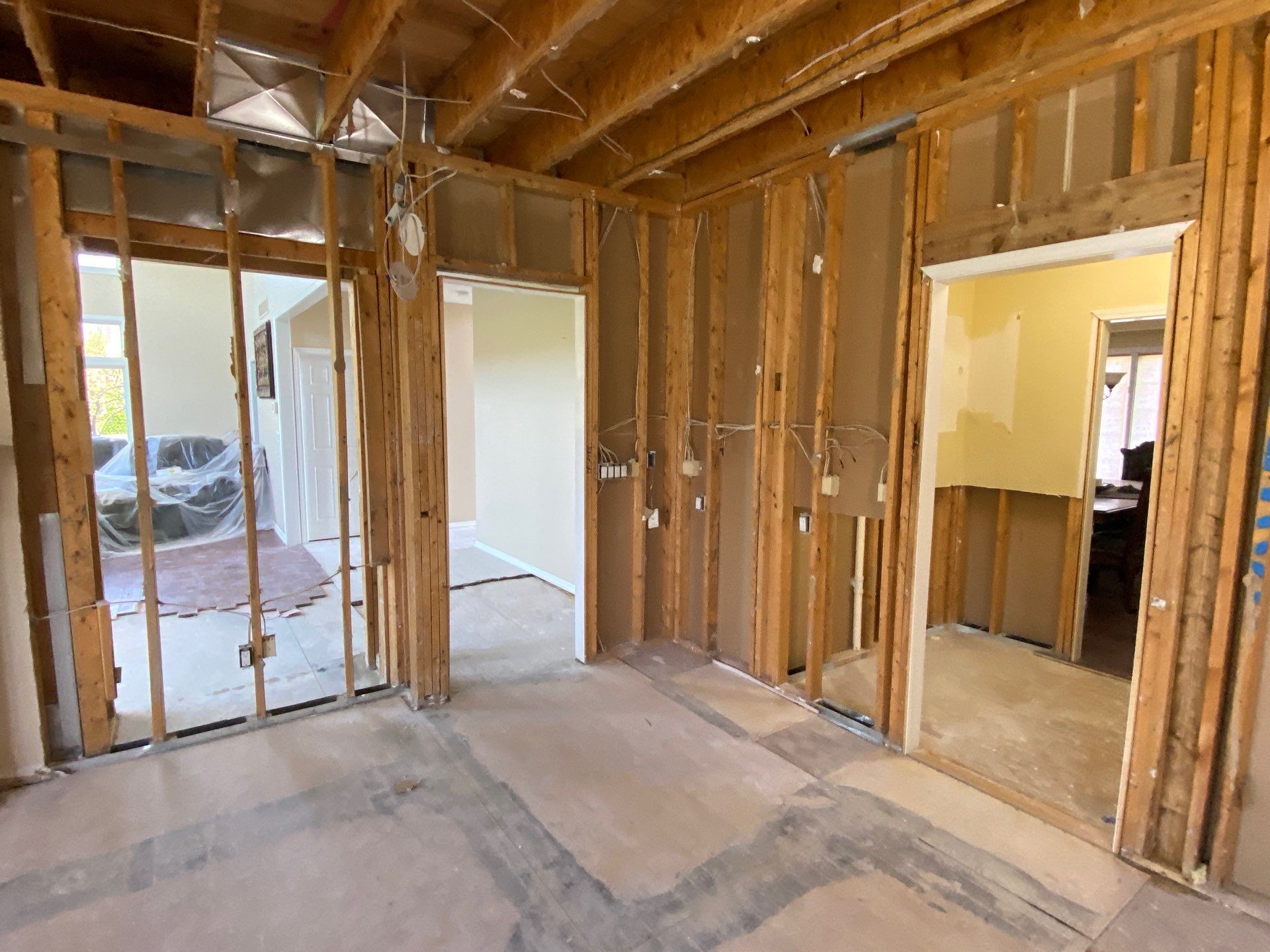 Project in Canton by EzDry Water Mitigation & Property Restoration