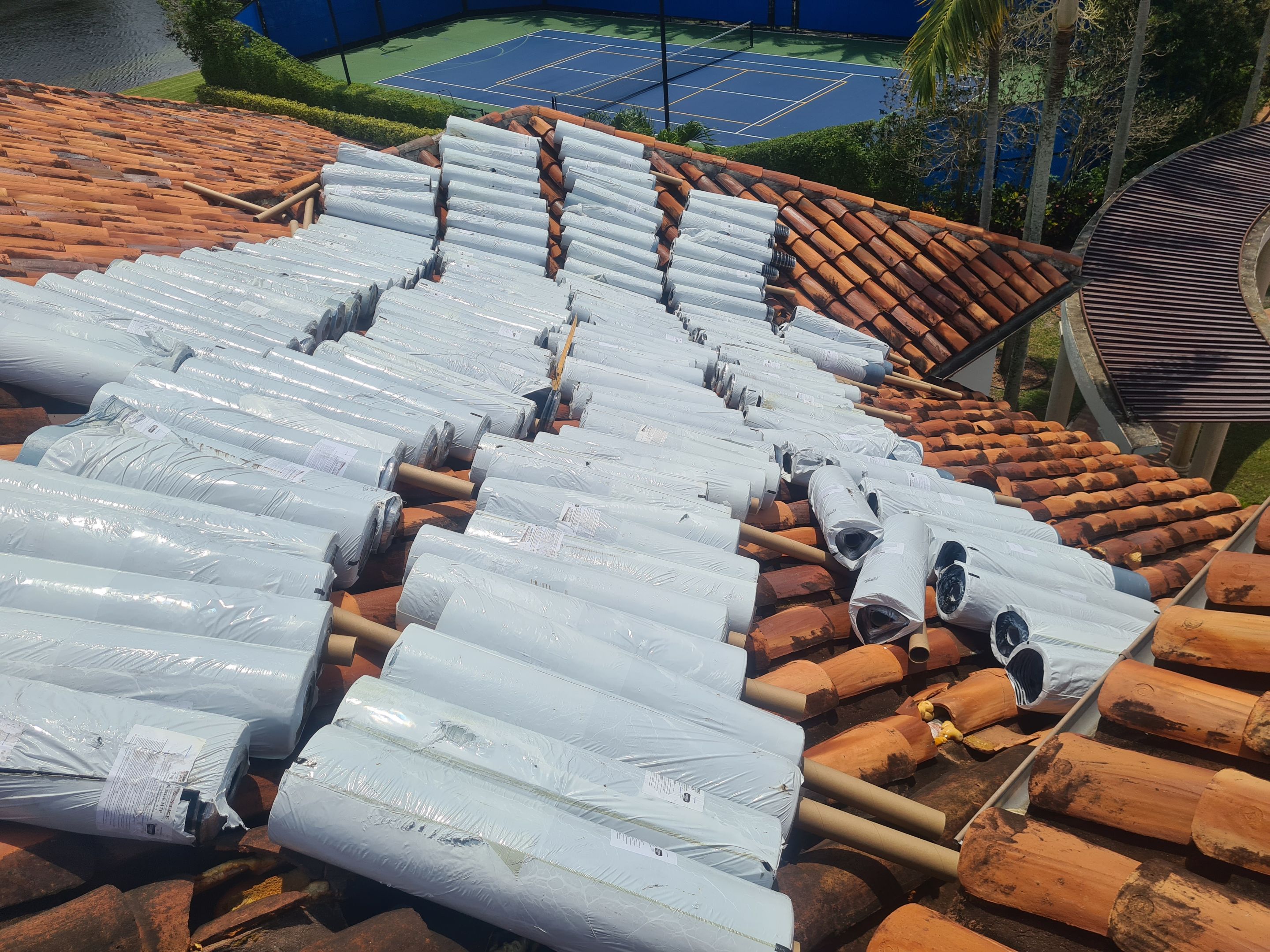 Residential Roofing Installation using Eagle Roofing Tile by BLUES BROTHERS ROOFING