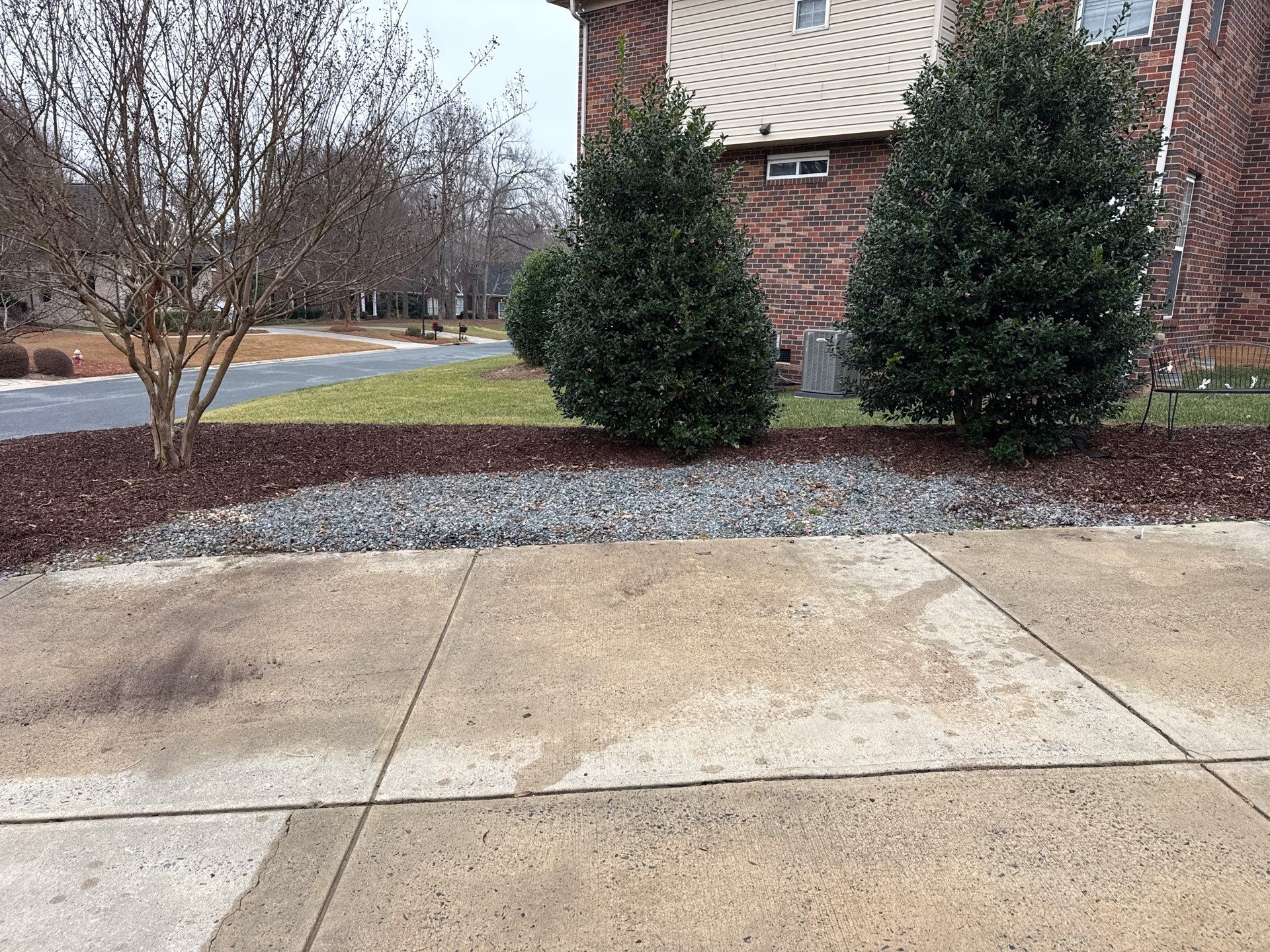 Project in Matthews by Badger Hauling