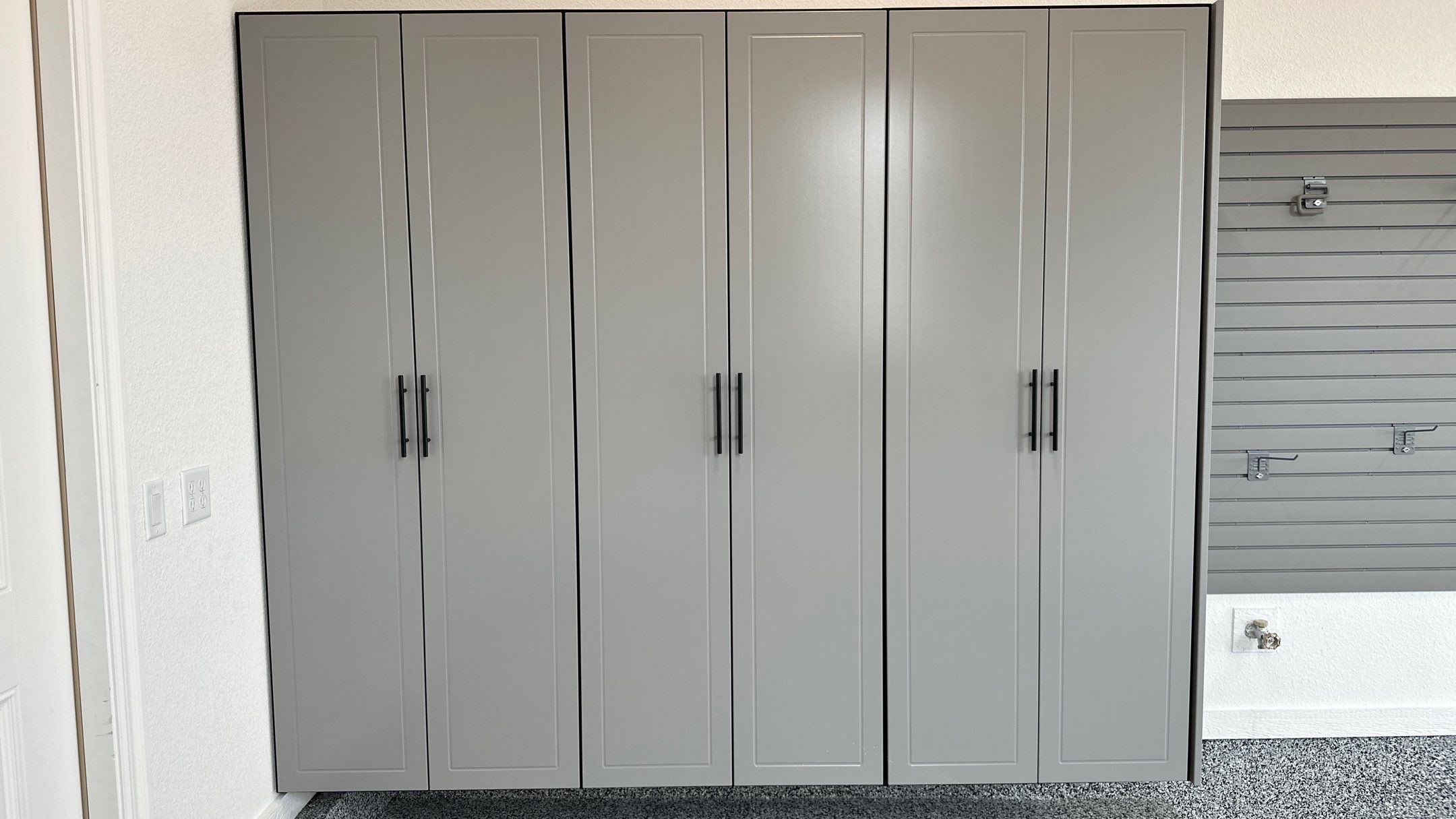 Mike & Pam transformed their garage with a Banner Garage Floor and Cabinets by Banner Garage