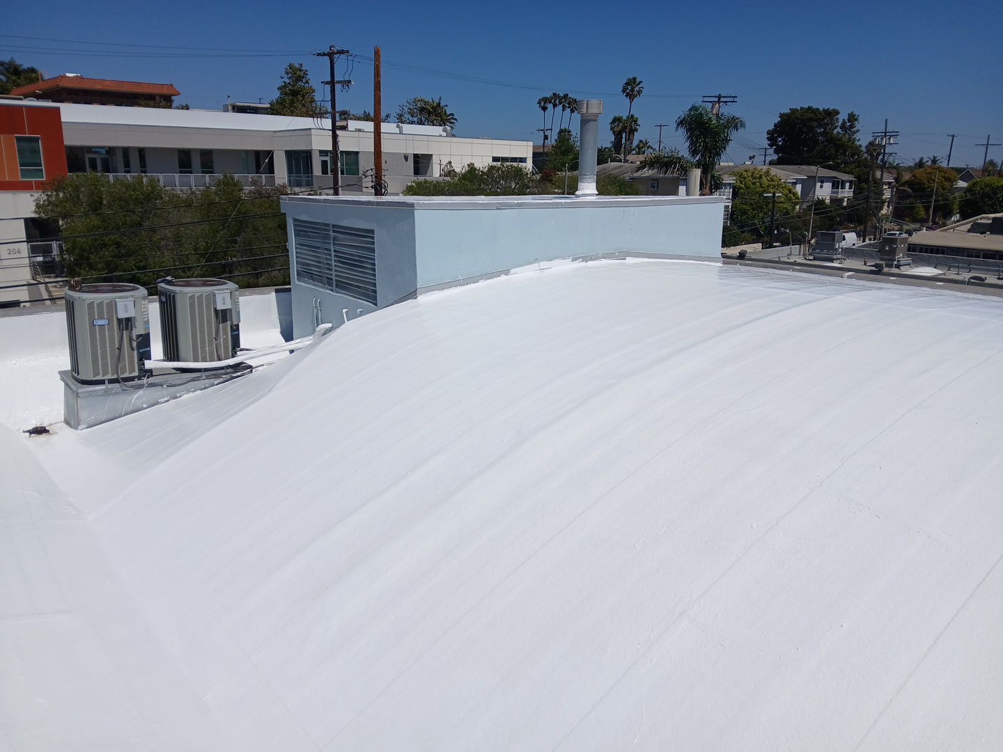 Commercial Cool Roof System  by Hull Brothers Roofing
