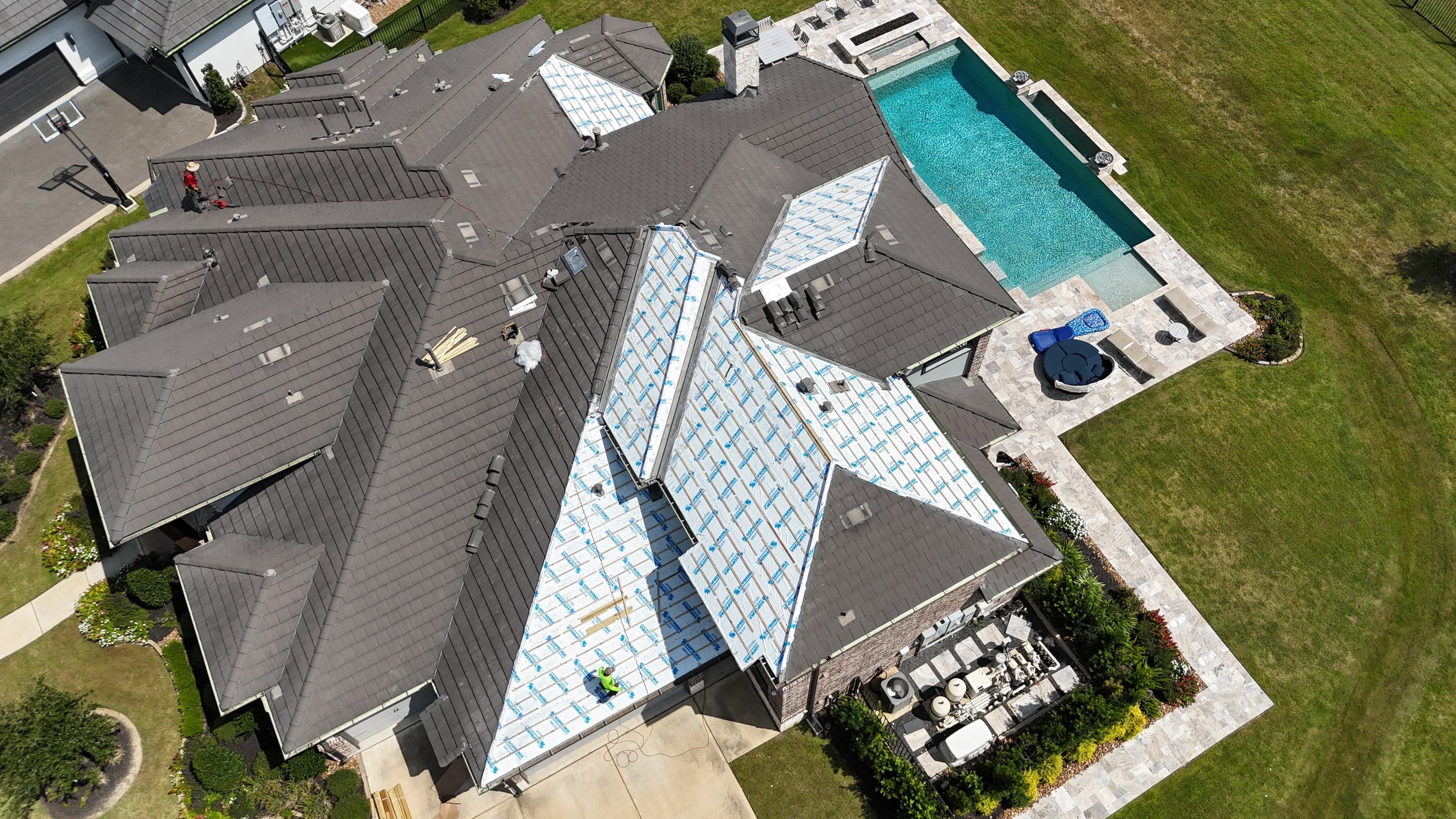 Saxony Tile Repair in Bridgeland!  by Core Four Roofing